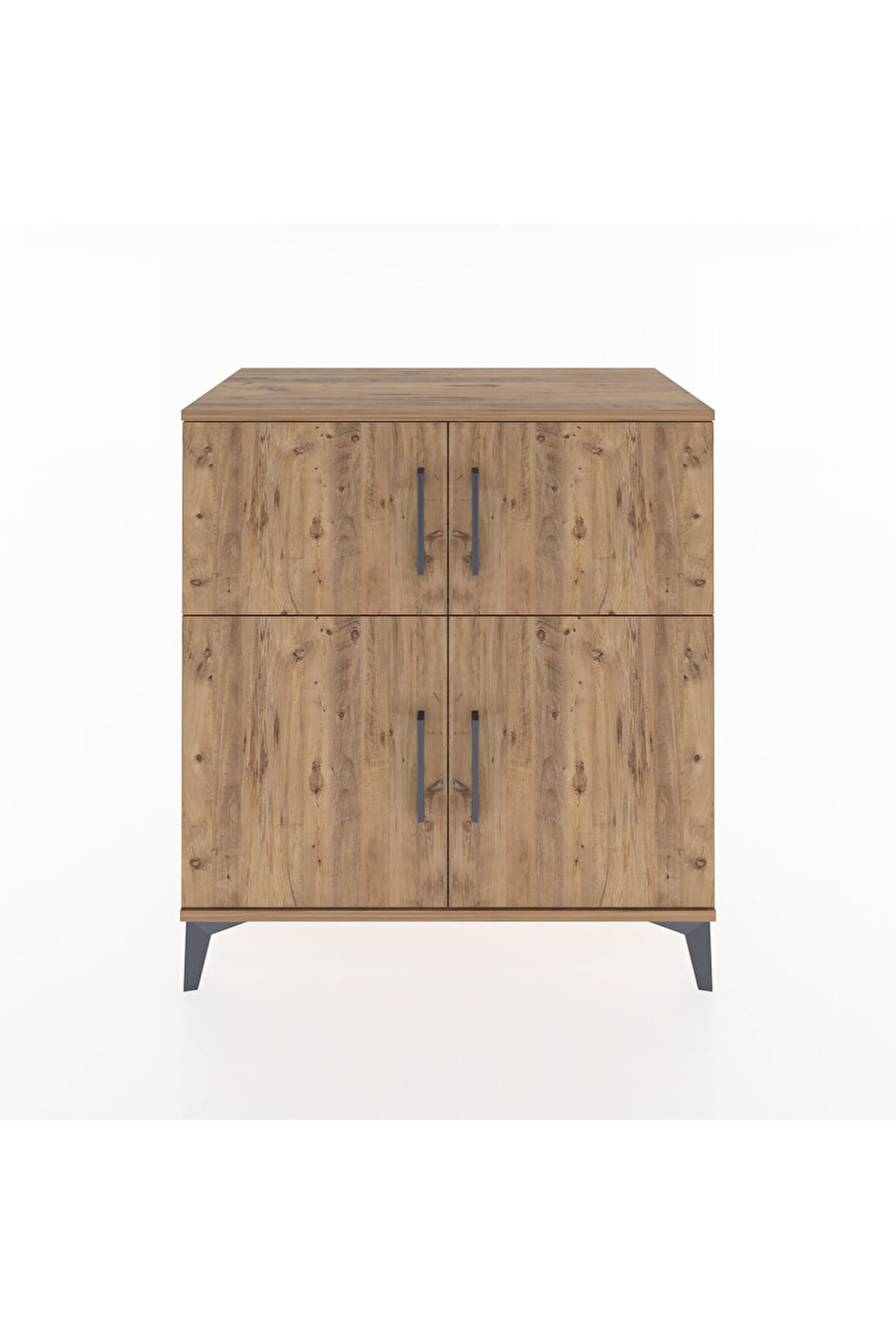 Hyperion Şifonyer 2 Raflı 4 Kapaklı 88x44x96 Çam-Çam