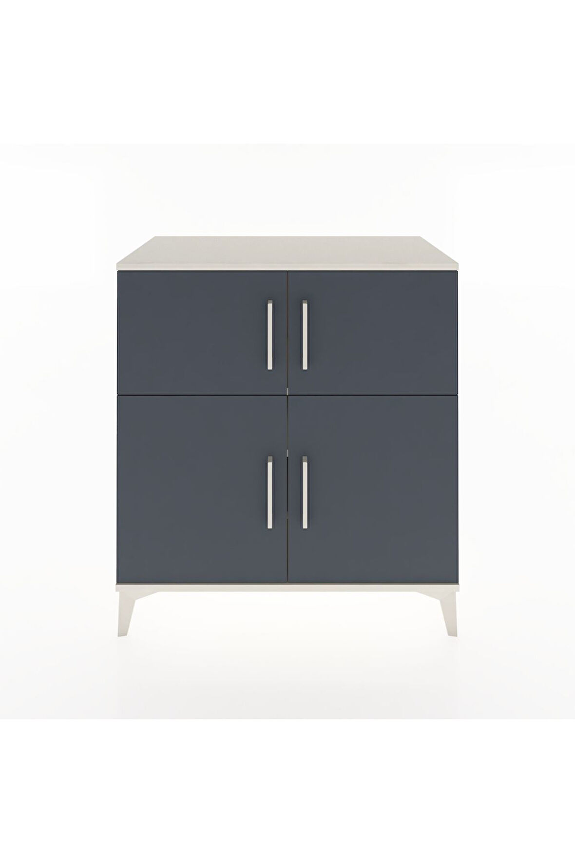 Hyperion Şifonyer 3 Raflı 4 Kapaklı 88x44x96 Aytaşı-Antrasit