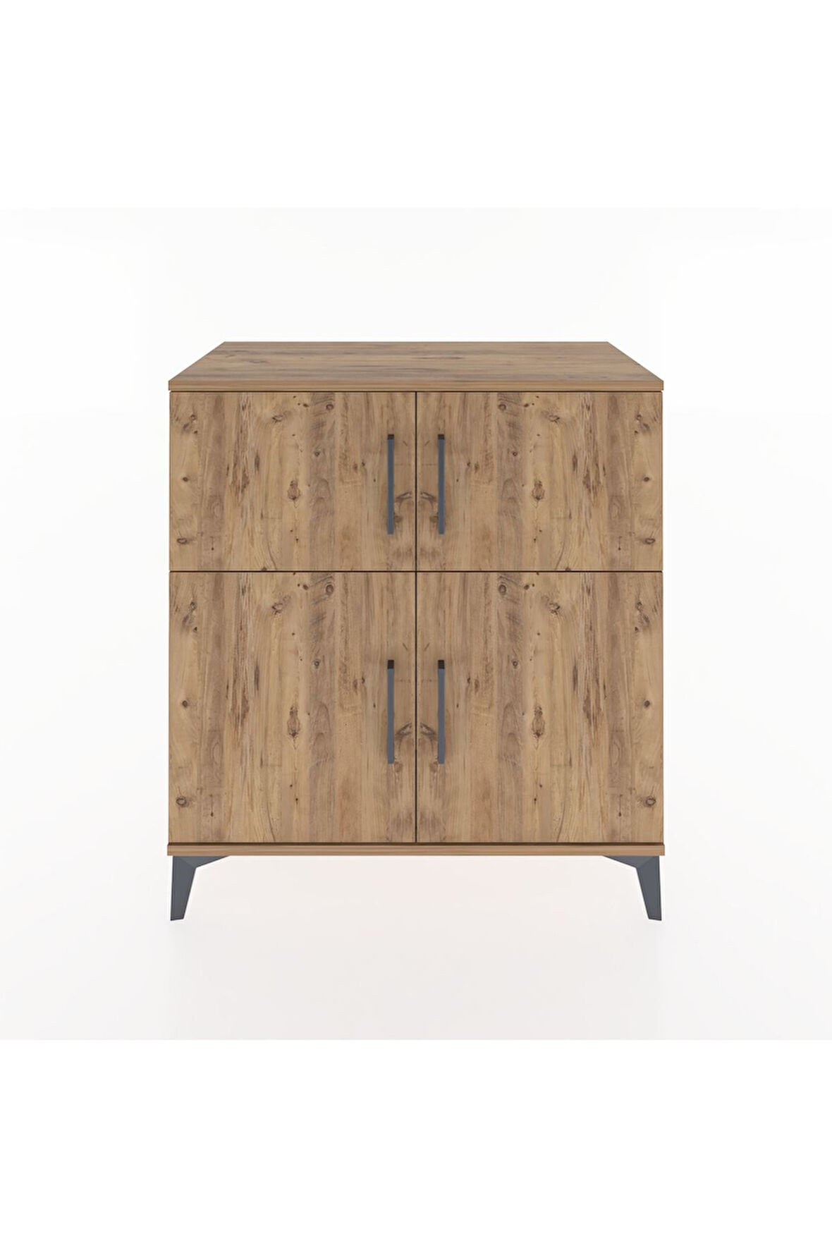 Hyperion Şifonyer 3 Raflı 4 Kapaklı 88x44x96 Çam-Çam