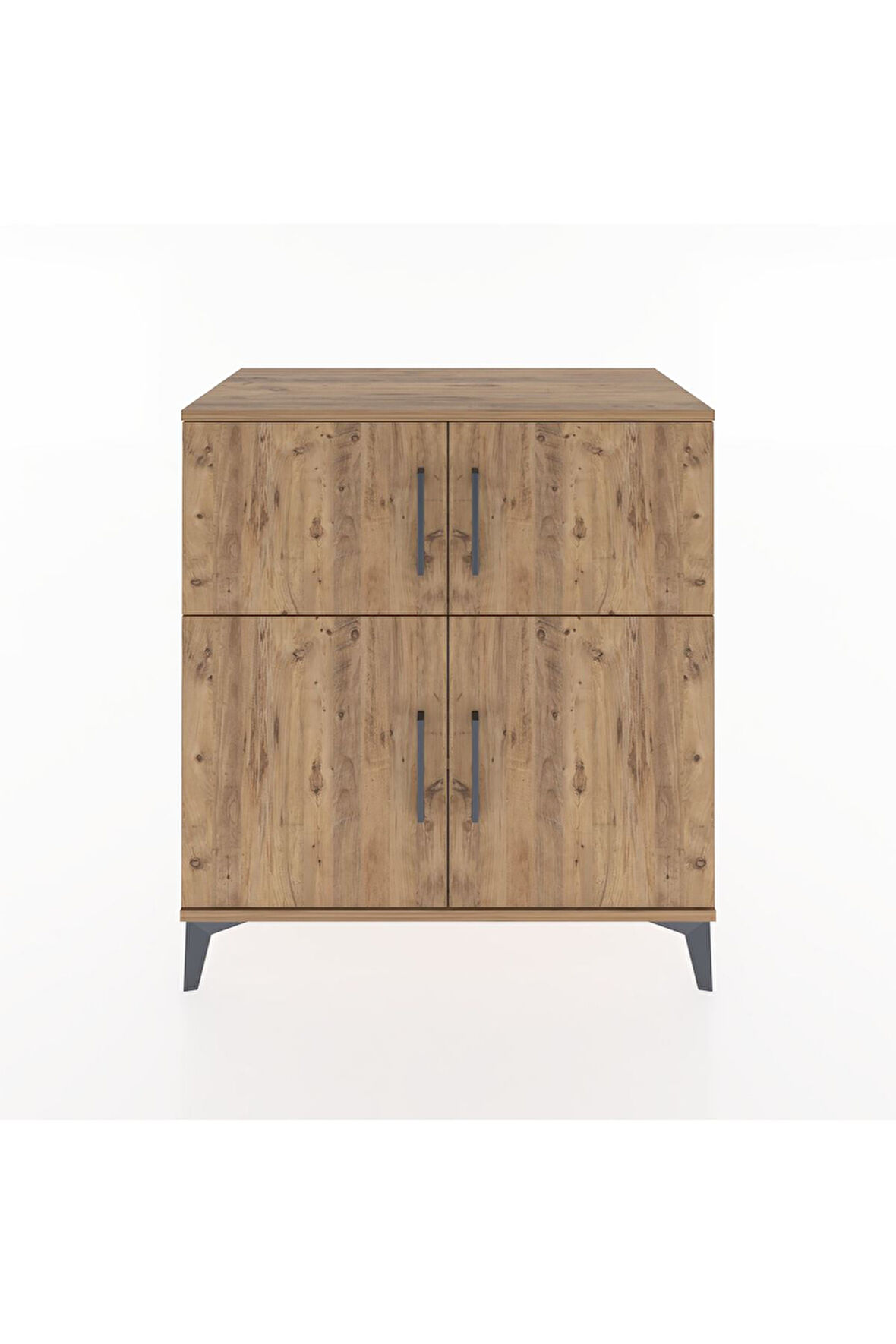 Hyperion Şifonyer 2 Raflı 4 Kapaklı 88x44x96 Çam-Çam