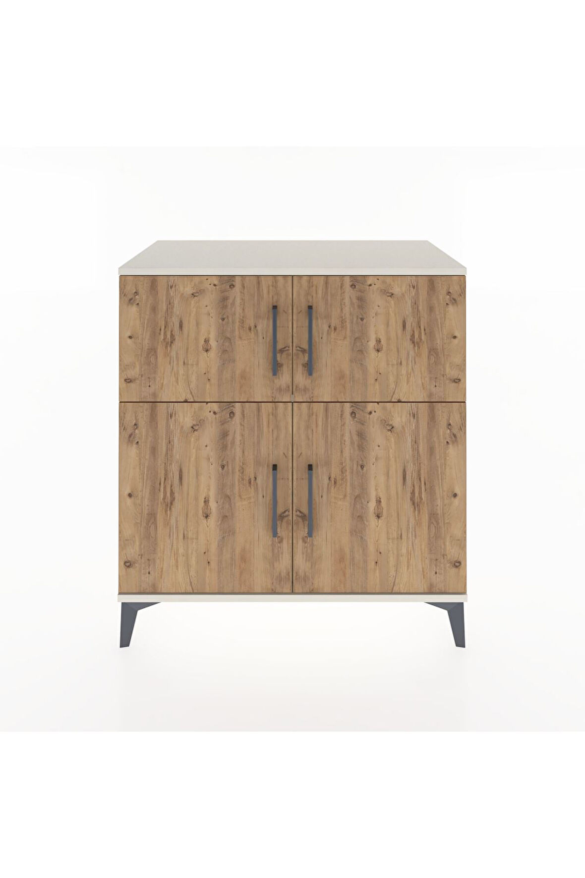 Hyperion Şifonyer Tek Raflı 4 Kapaklı 88x44x96 Aytaşı-Çam