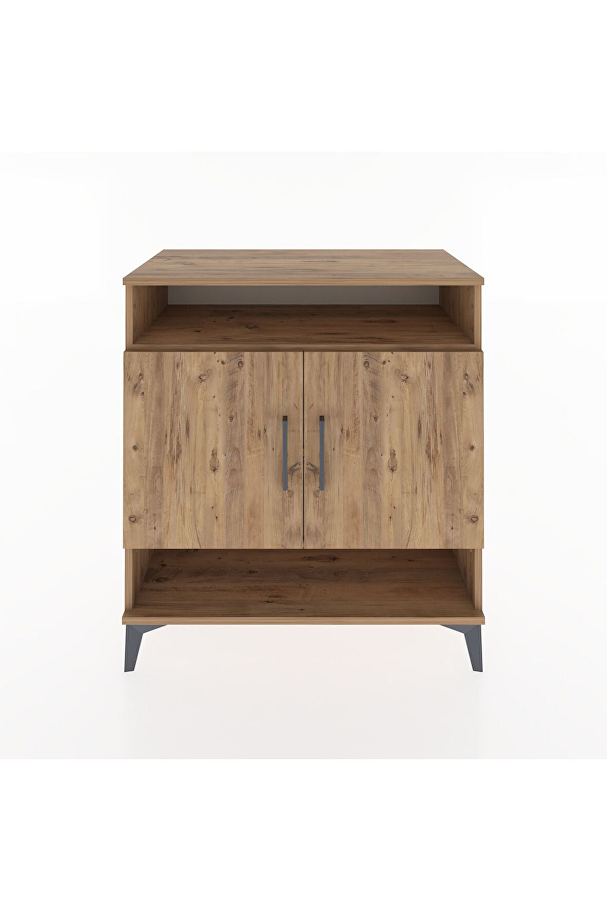 Hyperion Şifonyer 3 Raflı 2 Kapaklı 88x44x96 Çam-Çam