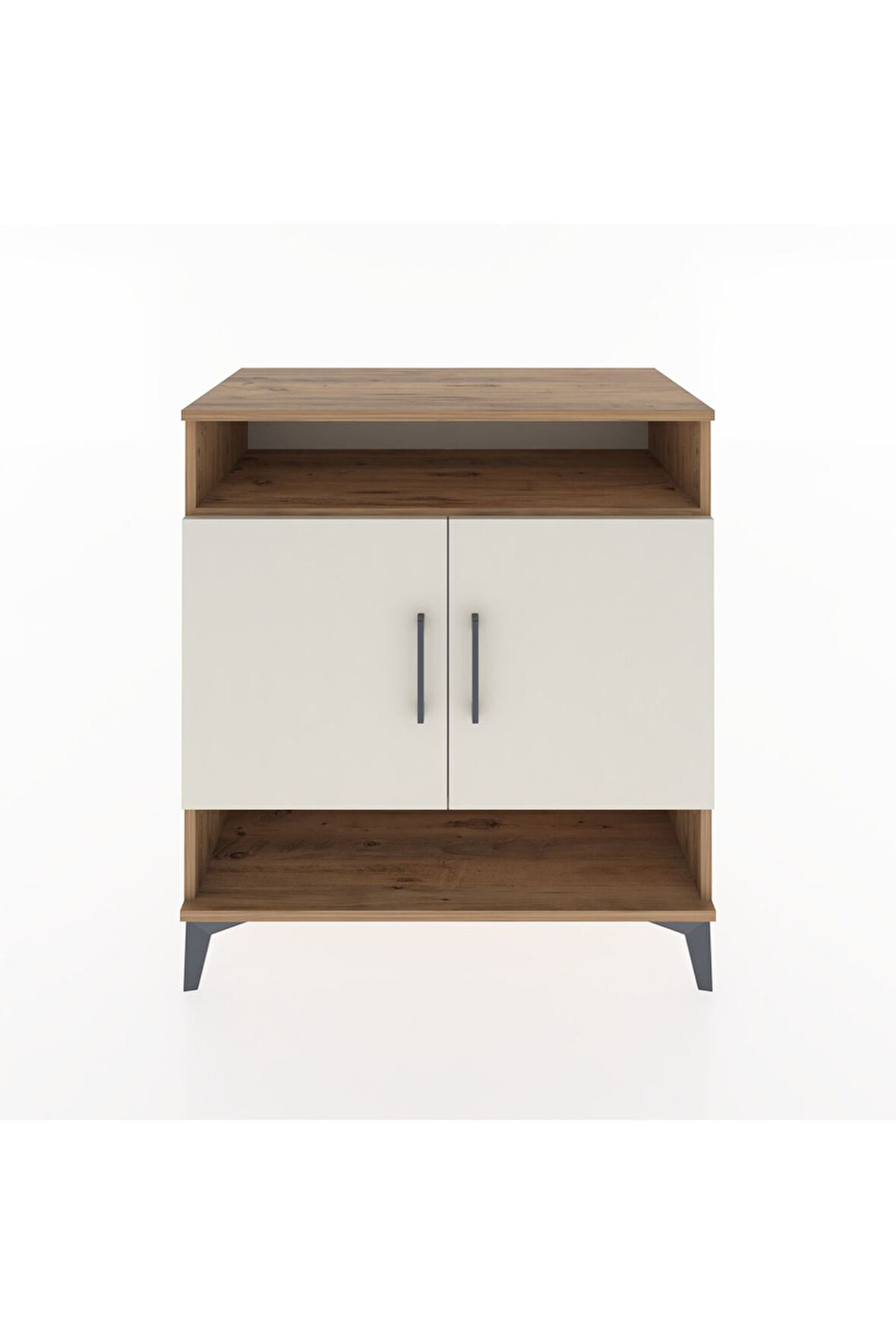 Hyperion Şifonyer 2 Raflı 2 Kapaklı 88x44x96 Çam-Aytaşı