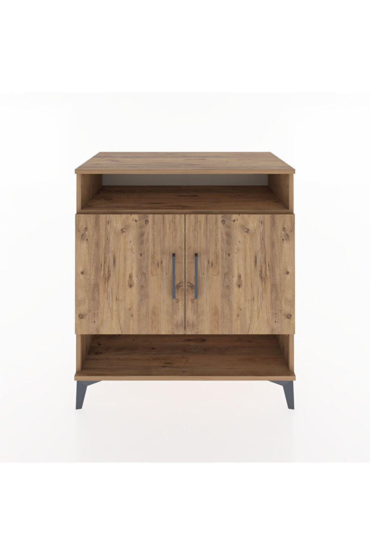 Hyperion Şifonyer 2 Raflı 2 Kapaklı 88x44x96 Çam-Çam