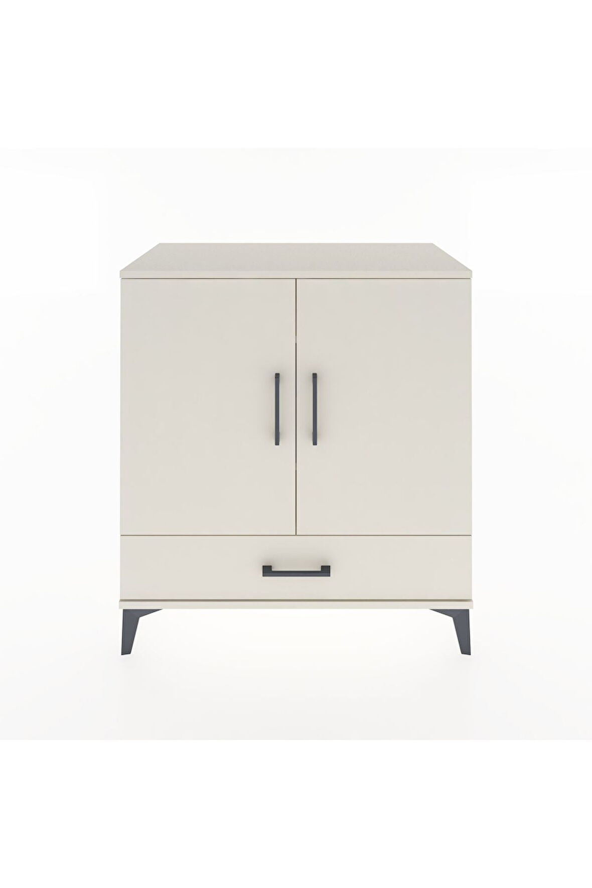 Hyperion Şifonyer 3 Raflı Tek Çekmeceli 2 Kapaklı 88x44x96 Aytaşı-Aytaşı