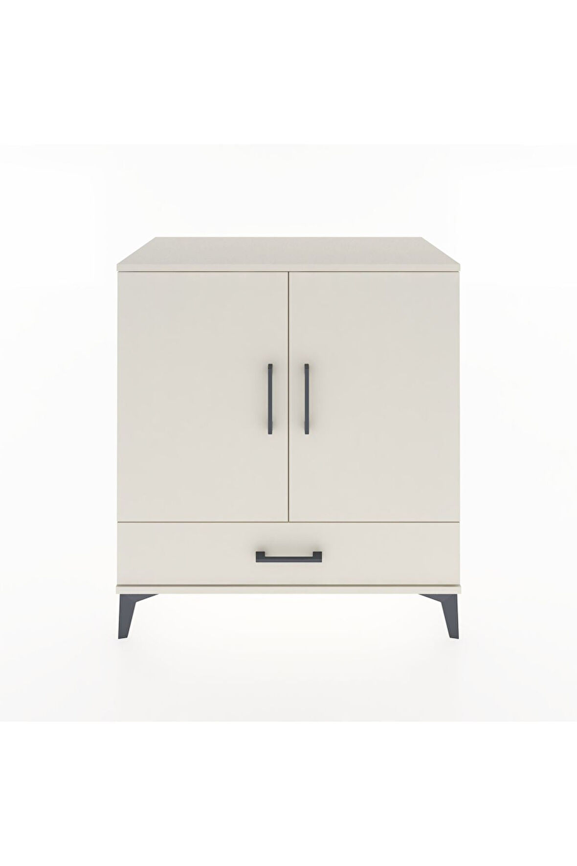 Hyperion Şifonyer Tek Raflı Tek Çekmeceli 2 Kapaklı 88x44x96 Aytaşı-Aytaşı