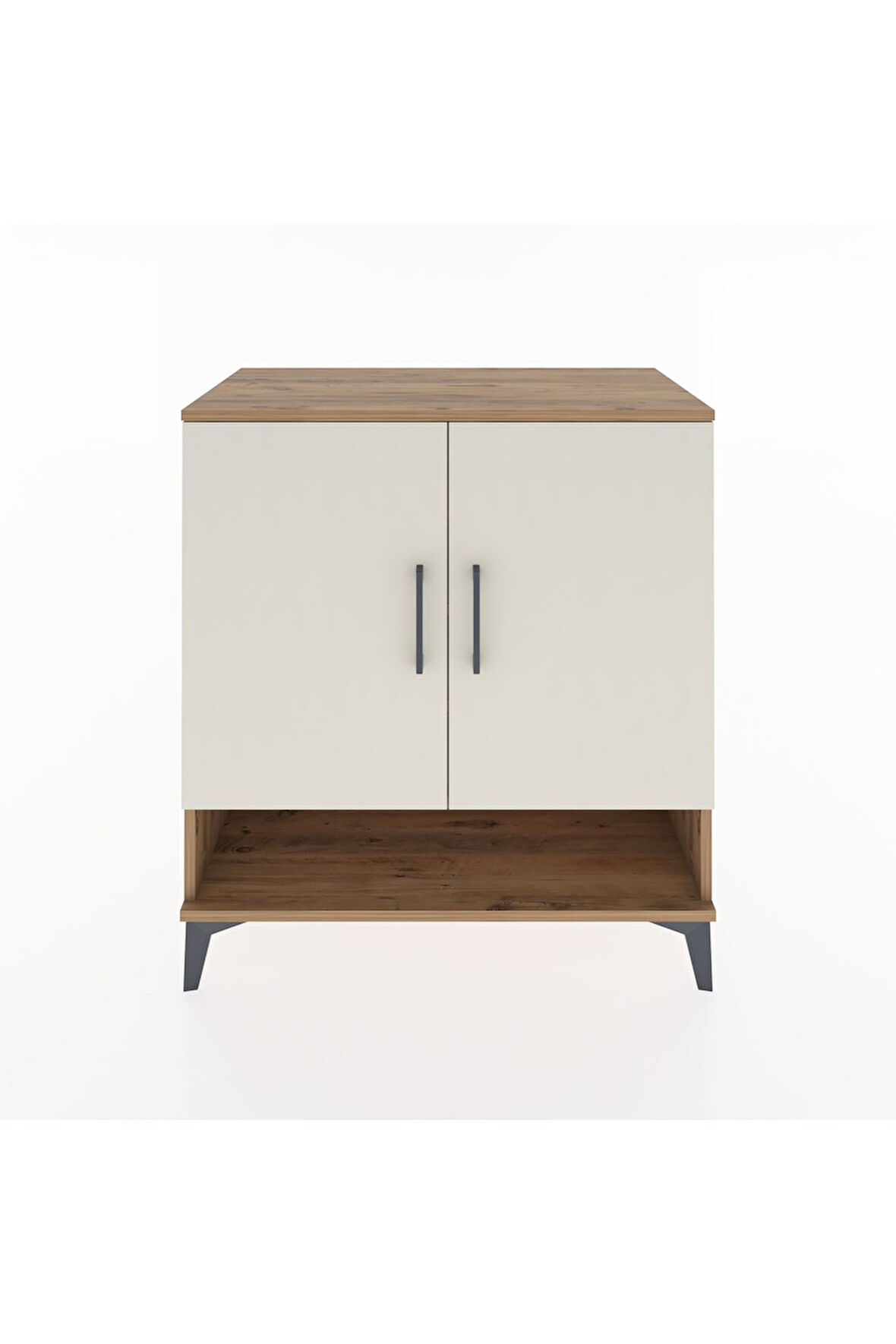 Hyperion Şifonyer 4 Raflı 2 Kapaklı 88x44x96 Çam-Aytaşı