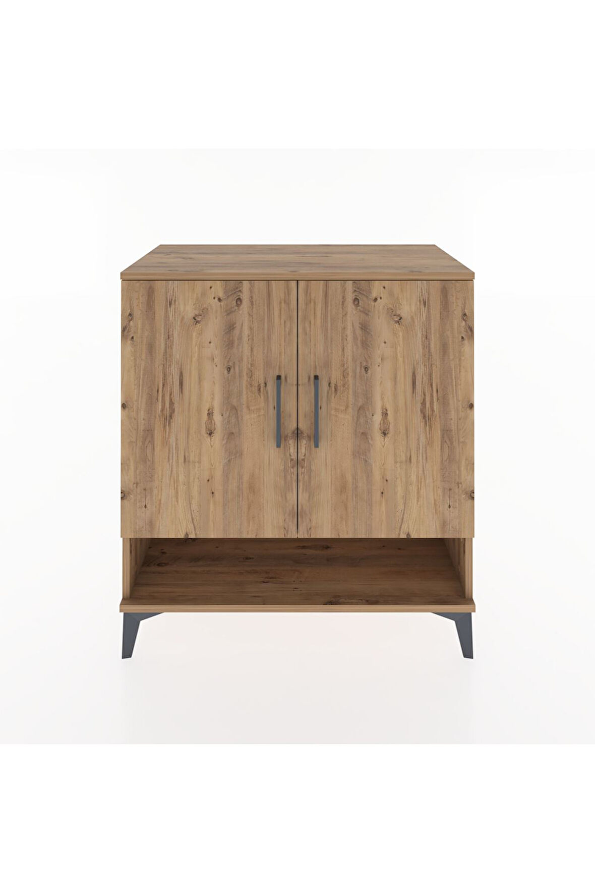 Hyperion Şifonyer 4 Raflı 2 Kapaklı 88x44x96 Çam-Çam