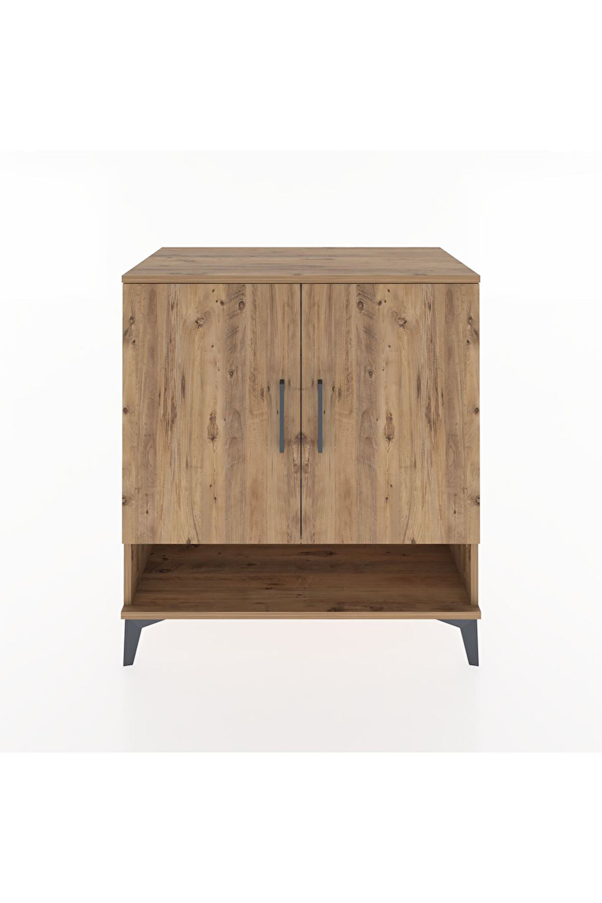 Hyperion Şifonyer 3 Raflı 2 Kapaklı 88x44x96 Çam-Çam