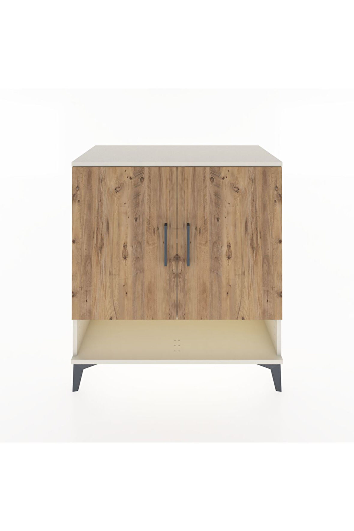 Hyperion Şifonyer 2 Raflı 2 Kapaklı 88x44x96 Aytaşı-Çam