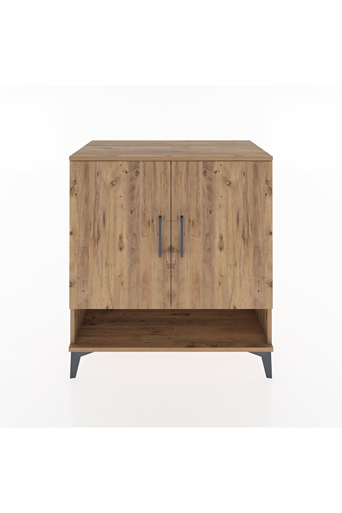 Hyperion Şifonyer 2 Raflı 2 Kapaklı 88x44x96 Çam-Çam