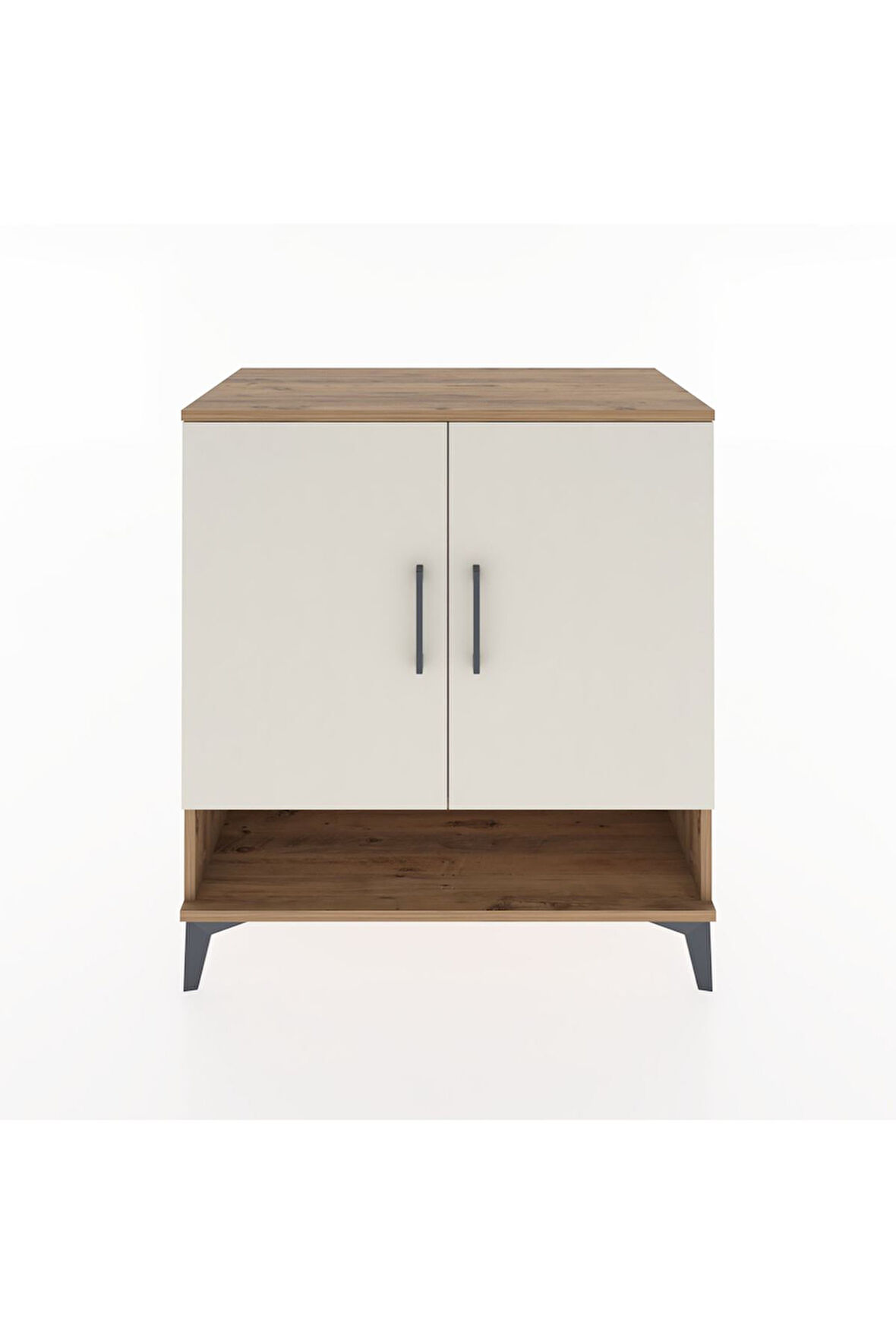 Hyperion Şifonyer Tek Raflı 2 Kapaklı 88x44x96 Çam-Aytaşı