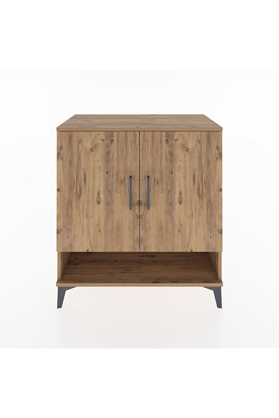 Hyperion Şifonyer Tek Raflı 2 Kapaklı 88x44x96 Çam-Çam