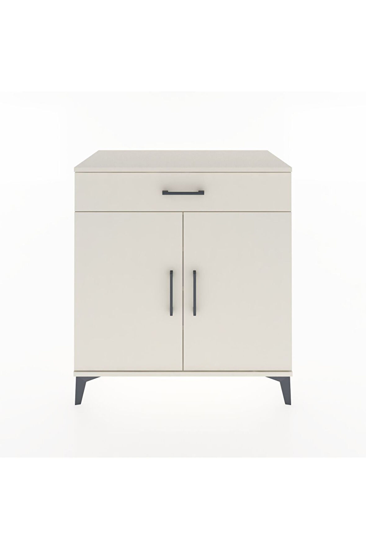 Hyperion Şifonyer 3 Raflı Tek Çekmeceli 2 Kapaklı 88x44x96 Aytaşı-Aytaşı