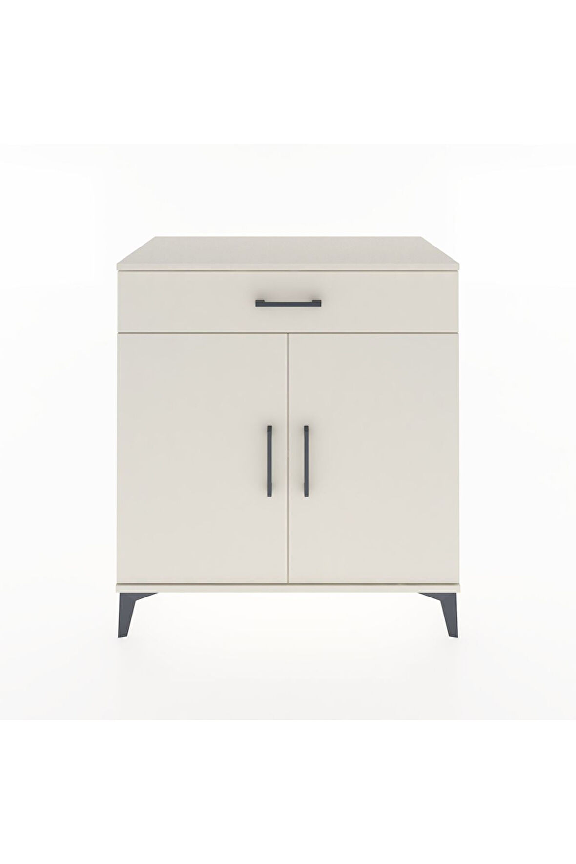 Hyperion Şifonyer Tek Raflı Tek Çekmeceli 2 Kapaklı 88x44x96 Aytaşı-Aytaşı