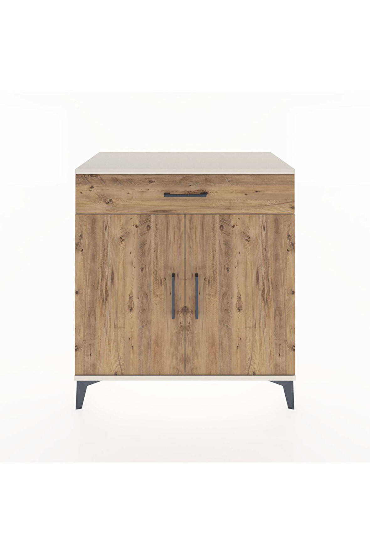 Hyperion Şifonyer Tek Çekmeceli 2 Kapaklı 88x44x96 Aytaşı-Çam