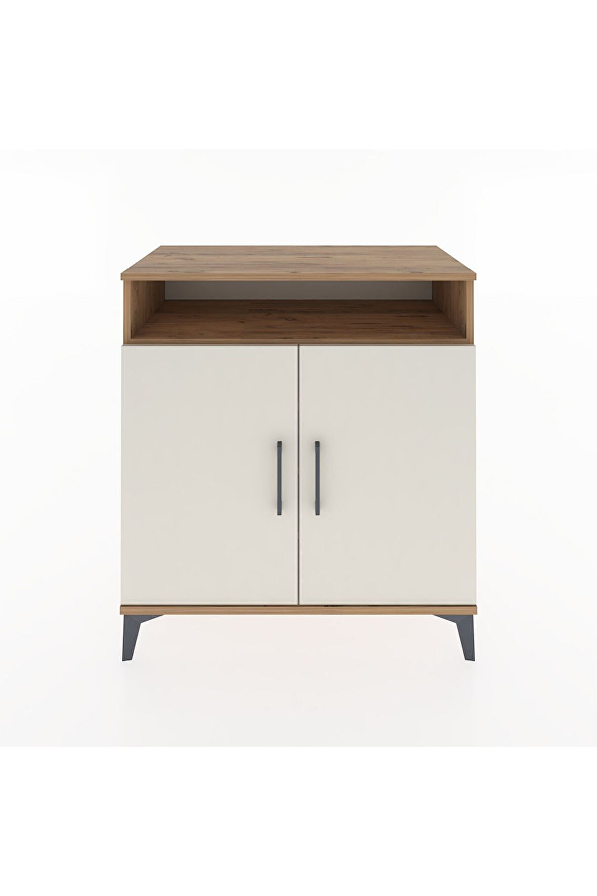 Hyperion Şifonyer 4 Raflı 2 Kapaklı 88x44x96 Çam-Aytaşı