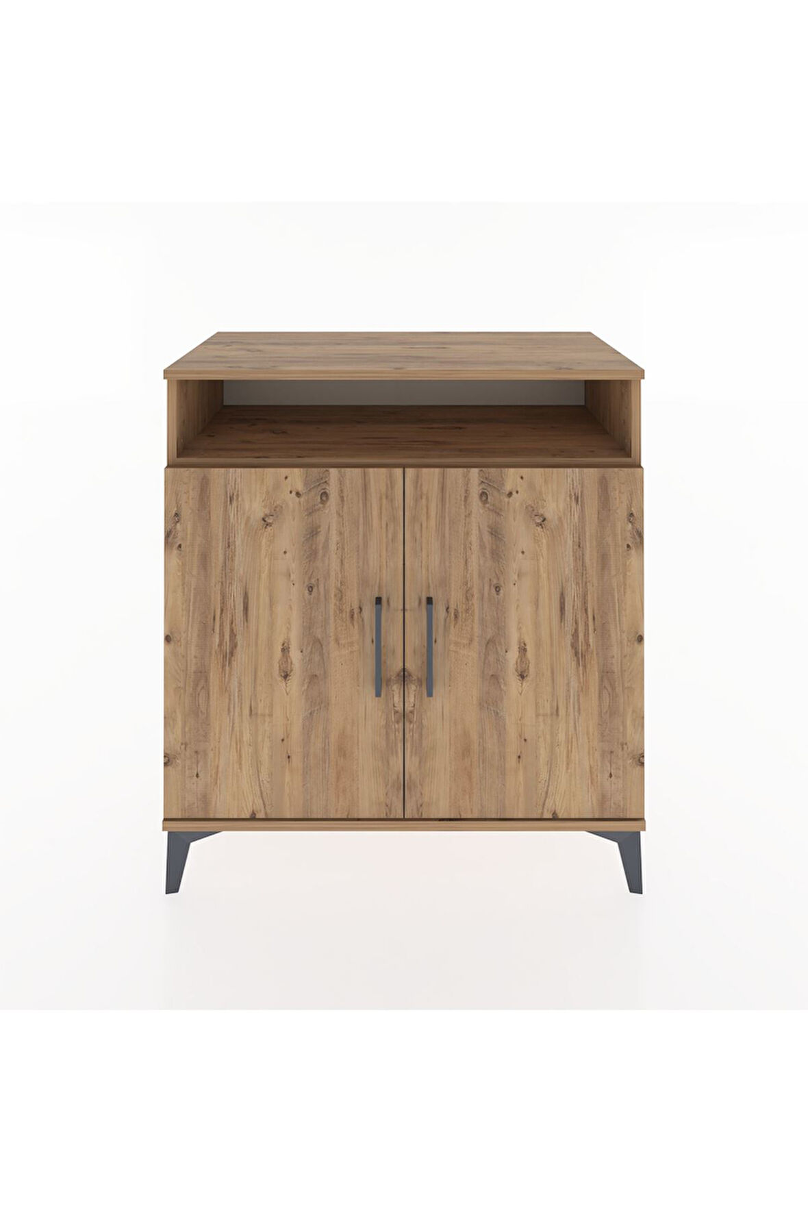 Hyperion Şifonyer 3 Raflı 2 Kapaklı 88x44x96 Çam-Çam