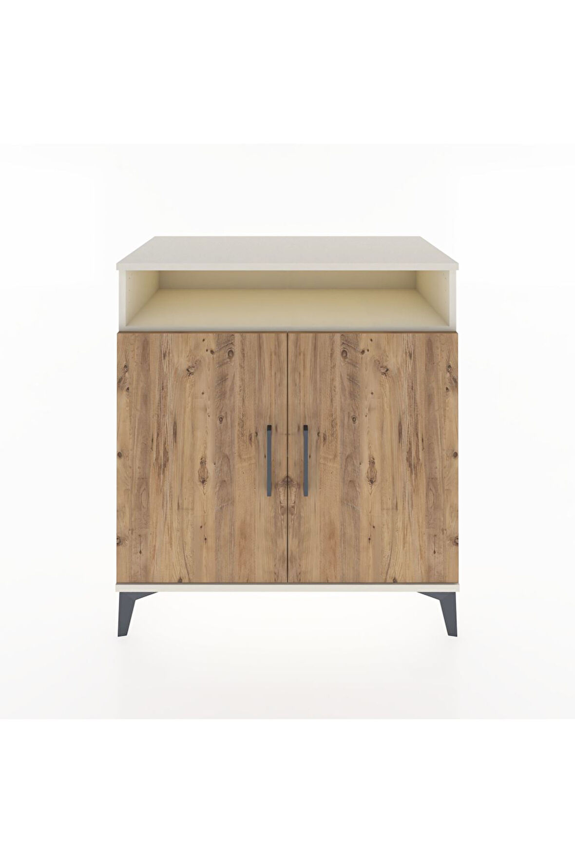 Hyperion Şifonyer 2 Raflı 2 Kapaklı 88x44x96 Aytaşı-Çam