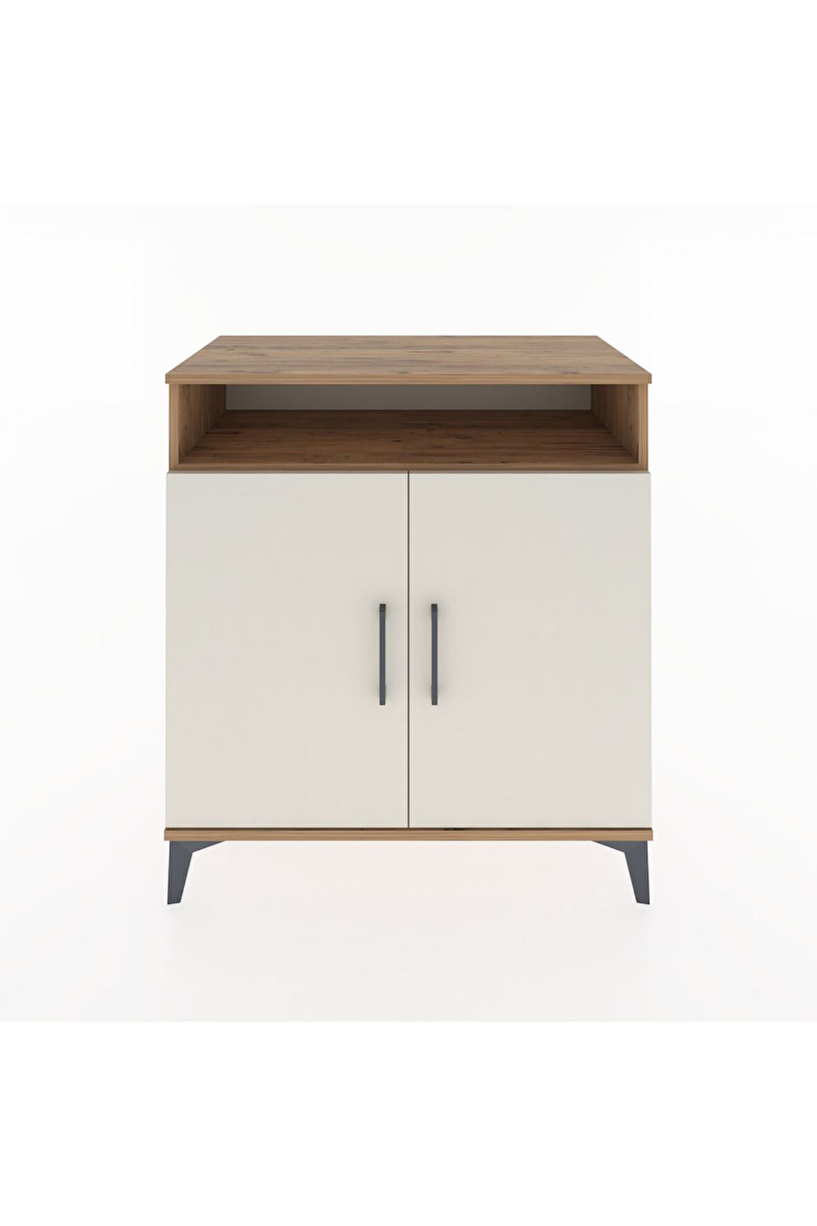 Hyperion Şifonyer Tek Raflı 2 Kapaklı 88x44x96 Çam-Aytaşı