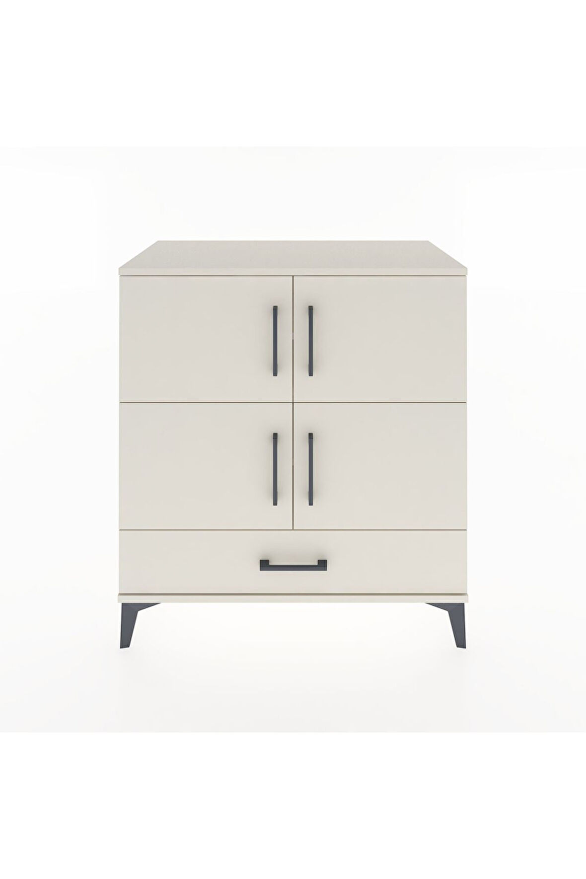 Hyperion Şifonyer 4 Raflı Tek Çekmeceli 4 Kapaklı 88x44x96 Aytaşı-Aytaşı