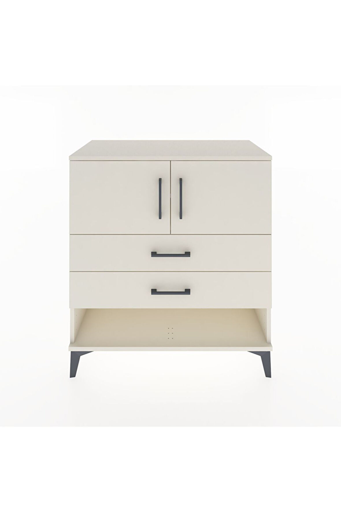 Hyperion Şifonyer 2 Raflı 2 Çekmeceli 2 Kapaklı 88x44x96 Aytaşı-Aytaşı