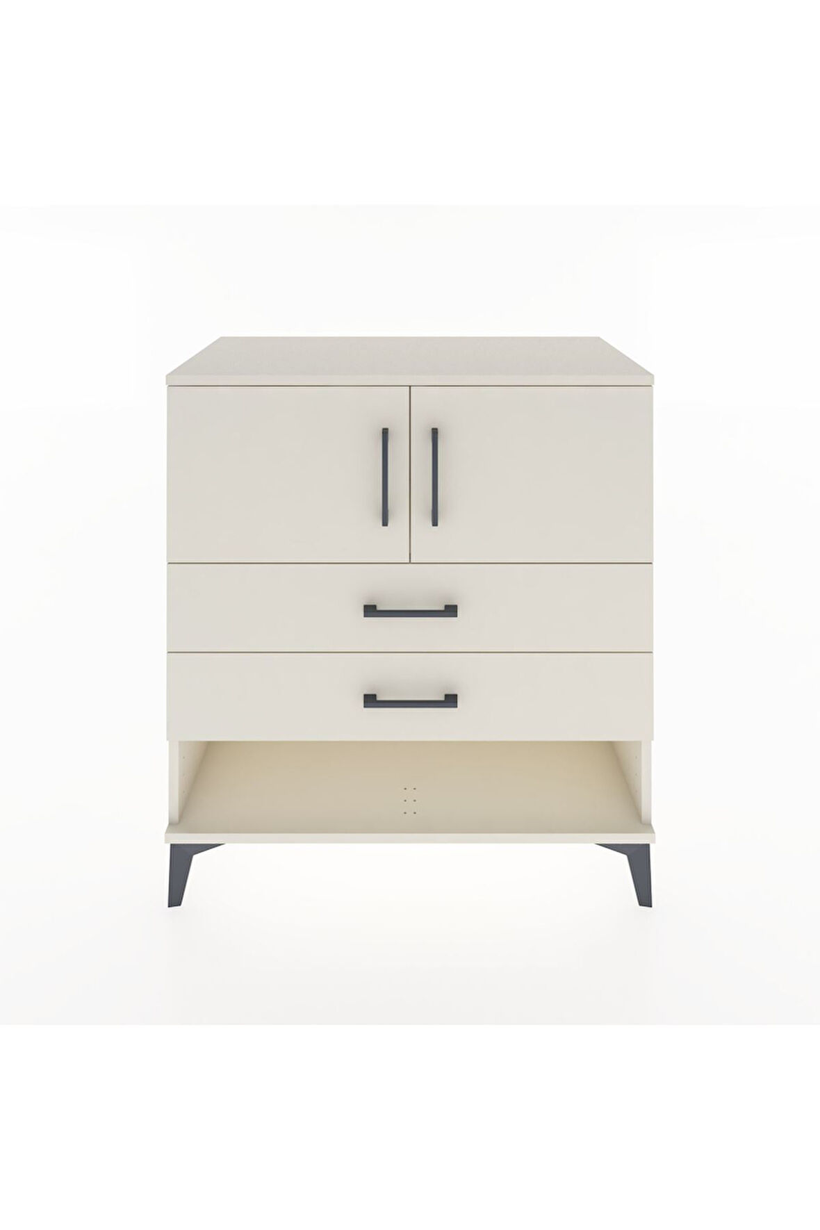 Hyperion Şifonyer Tek Raflı 2 Çekmeceli 2 Kapaklı 88x44x96 Aytaşı-Aytaşı