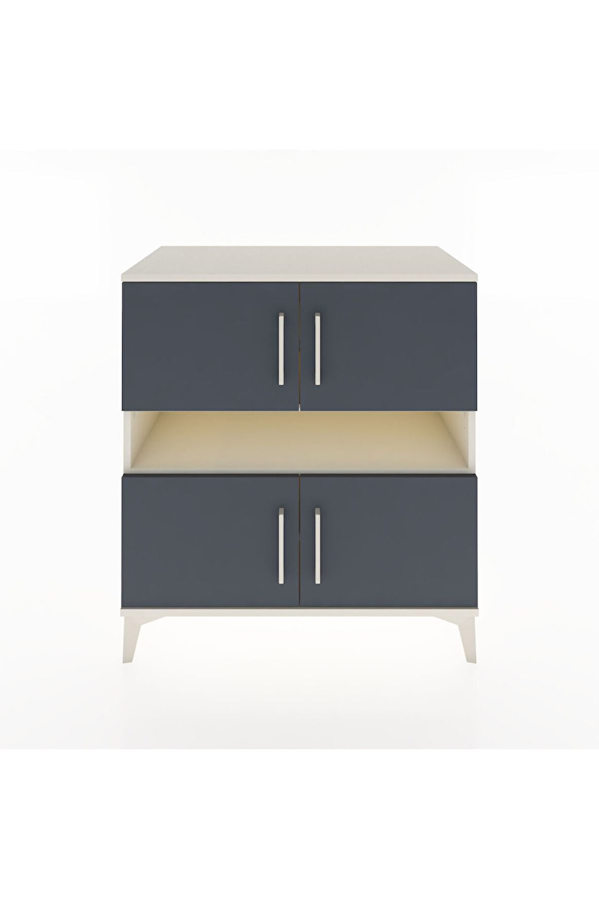 Hyperion Şifonyer 5 Raflı 4 Kapaklı 88x44x96 Aytaşı-Antrasit