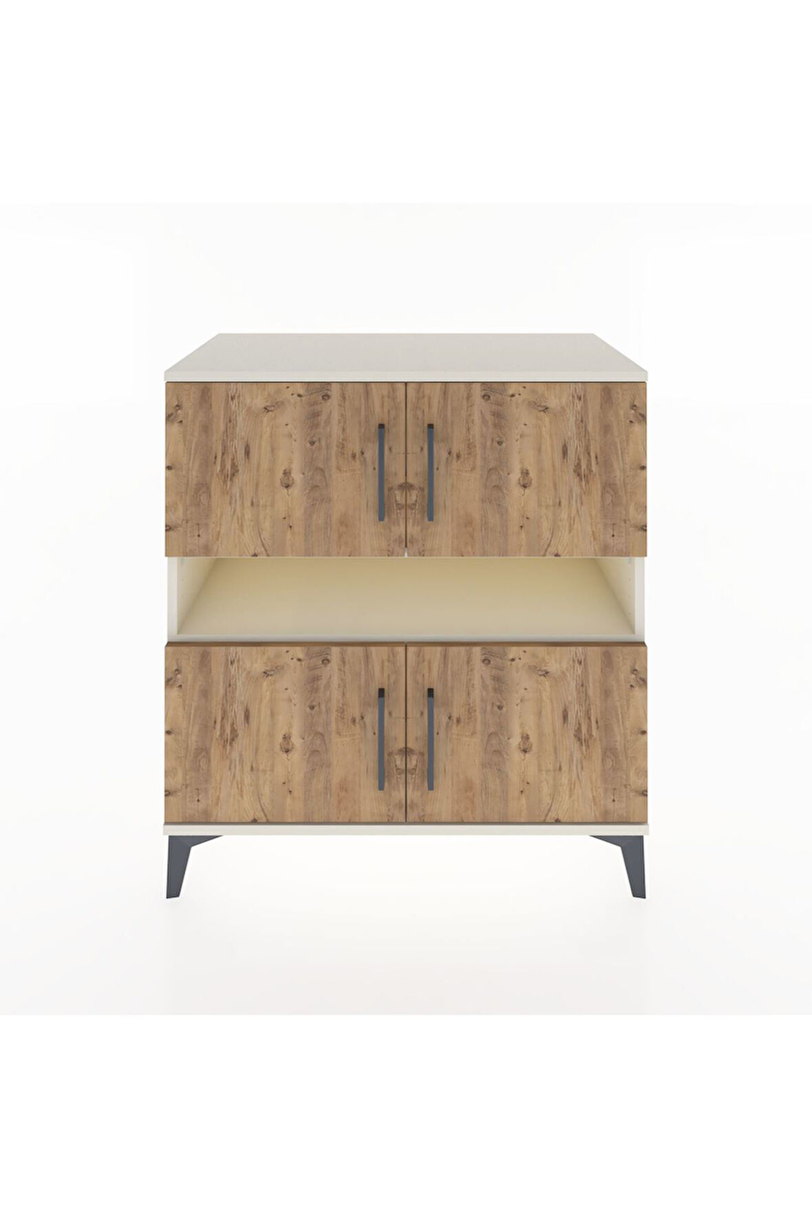 Hyperion Şifonyer 5 Raflı 4 Kapaklı 88x44x96 Aytaşı-Çam