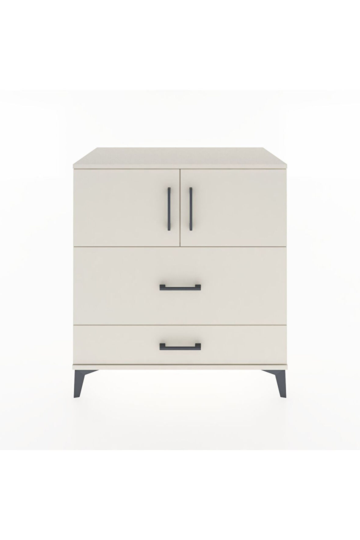 Hyperion Şifonyer Tek Raflı 2 Çekmeceli 2 Kapaklı 88x44x96 Aytaşı-Aytaşı