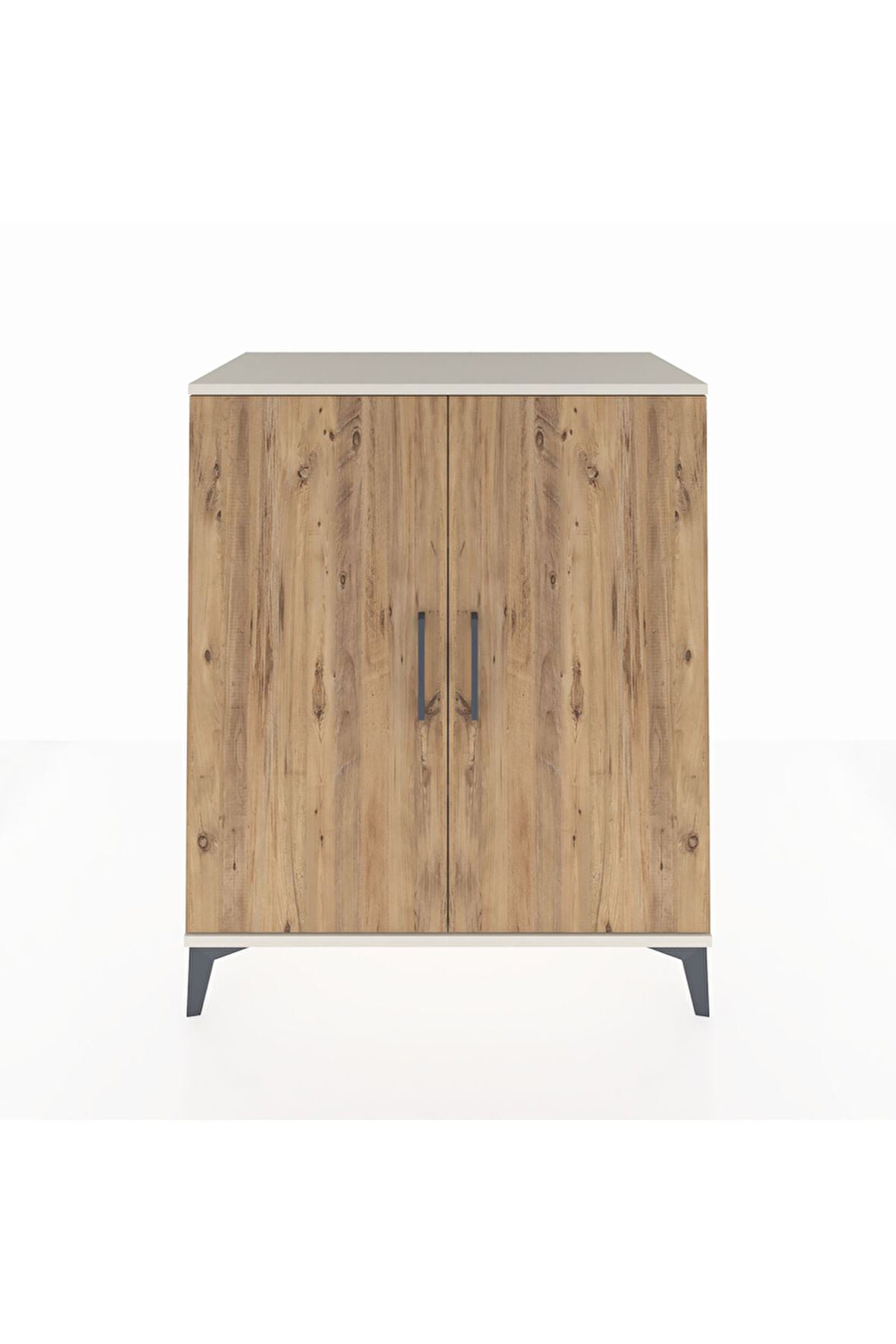 Hyperion Şifonyer 2 Raflı 2 Kapaklı 88x44x106 Aytaşı-Çam