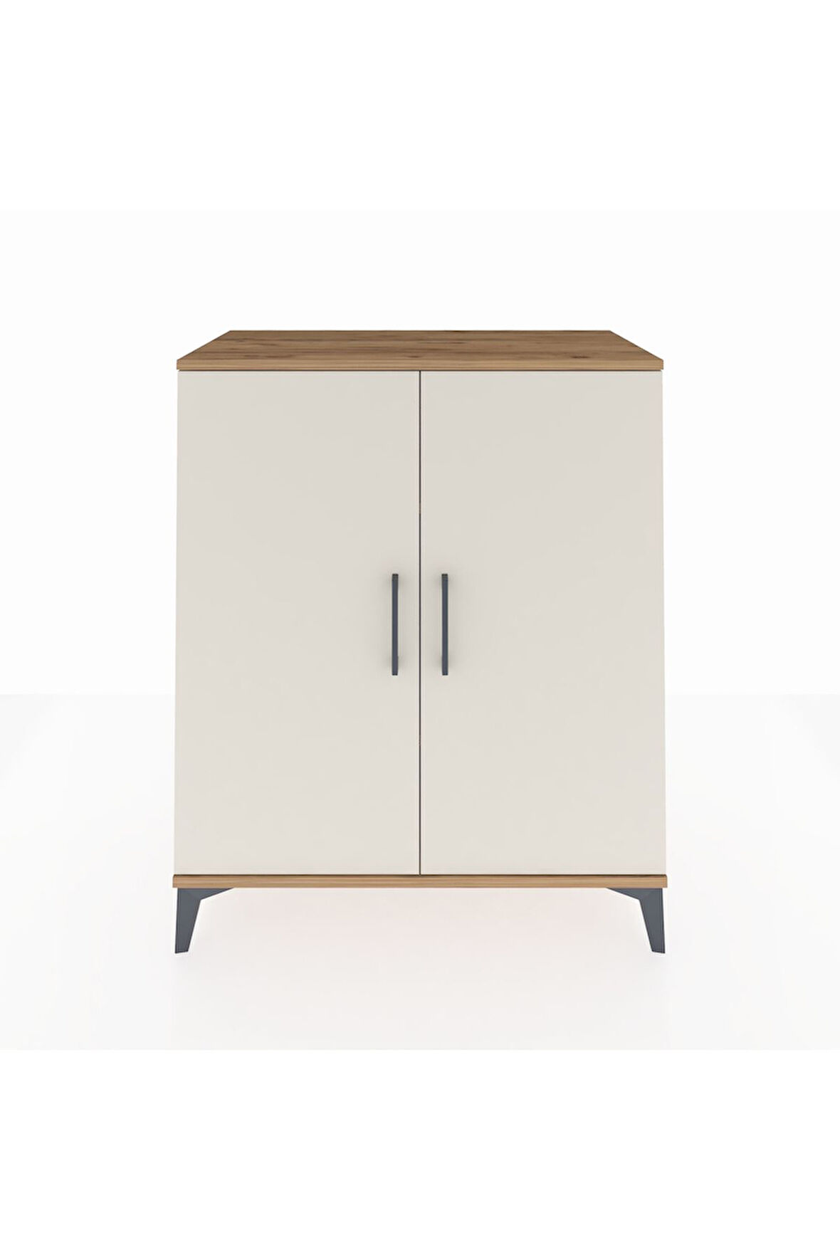 Hyperion Şifonyer 2 Raflı 2 Kapaklı 88x44x106 Çam-Aytaşı