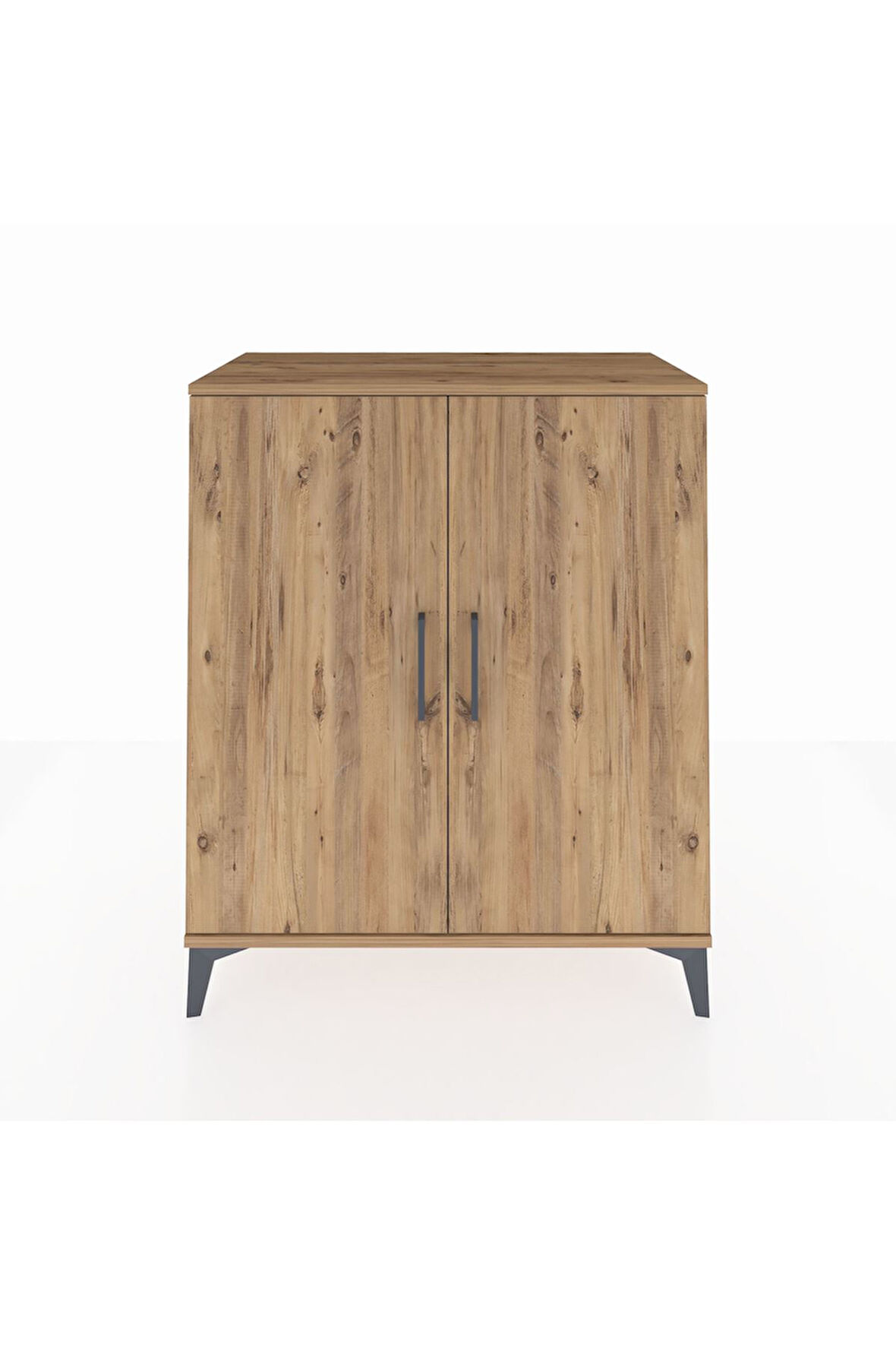 Hyperion Şifonyer 2 Raflı 2 Kapaklı 88x44x106 Çam-Çam