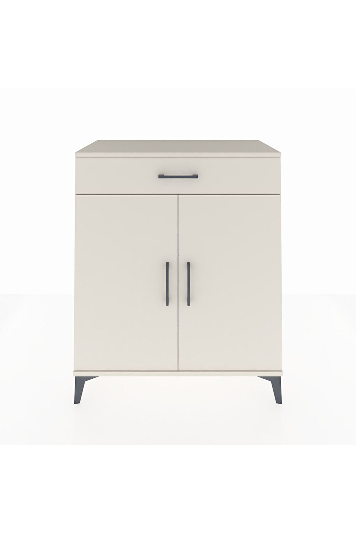 Hyperion Şifonyer 2 Raflı Tek Çekmeceli 2 Kapaklı 88x44x106 Aytaşı-Aytaşı