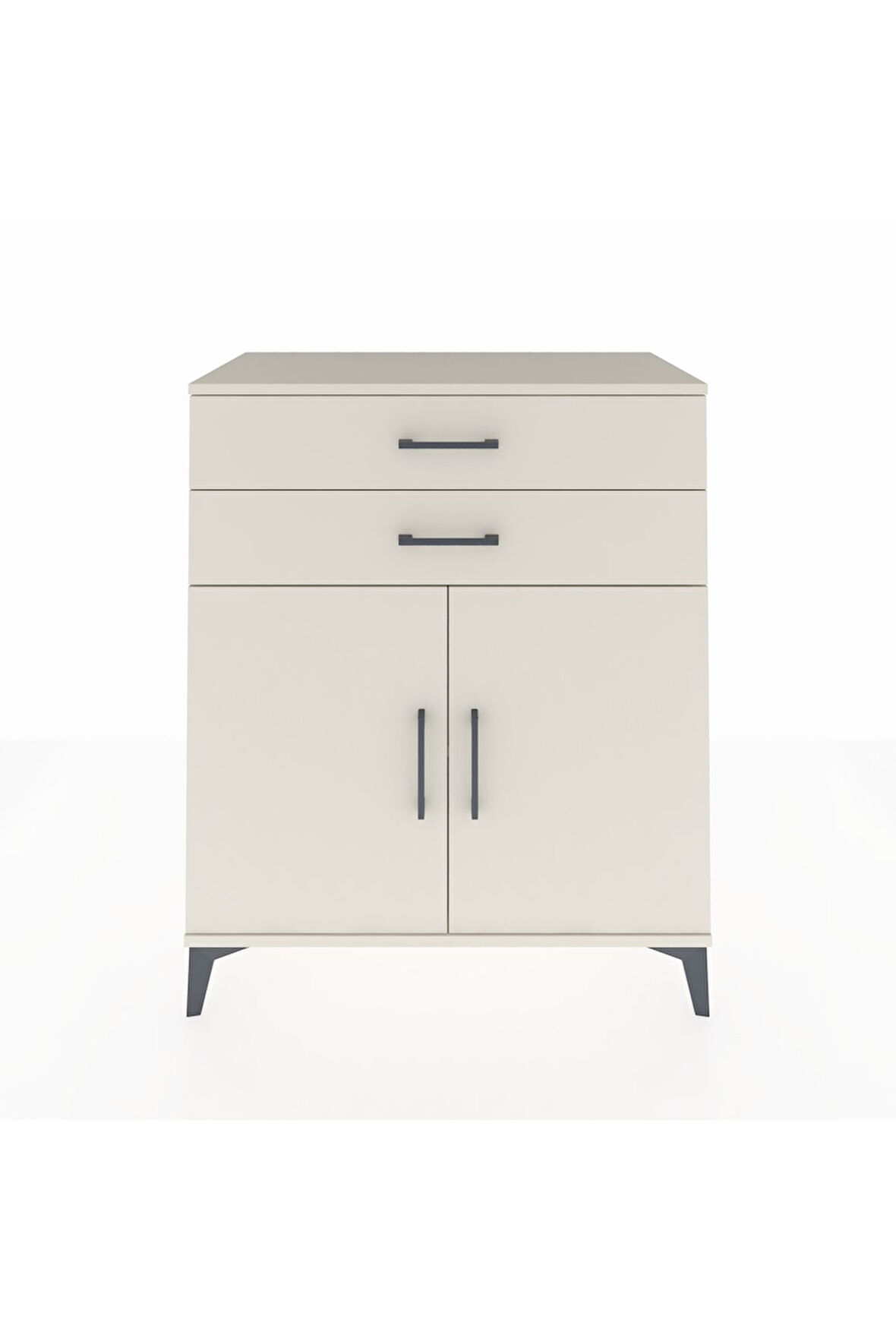 Hyperion Şifonyer Tek Raflı 2 Çekmeceli 2 Kapaklı 88x44x106 Aytaşı-Aytaşı