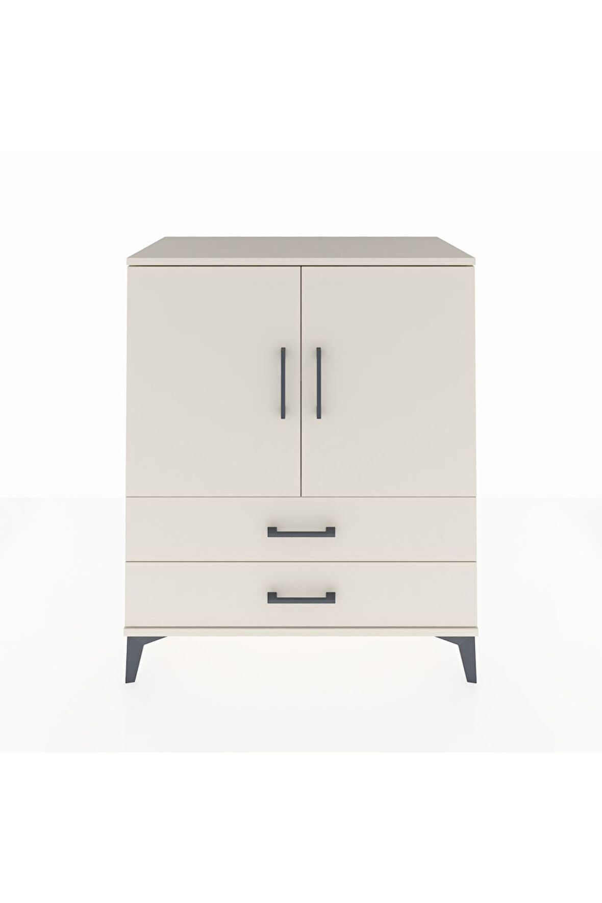 Hyperion Şifonyer 2 Raflı 2 Çekmeceli 2 Kapaklı 88x44x106 Aytaşı-Aytaşı