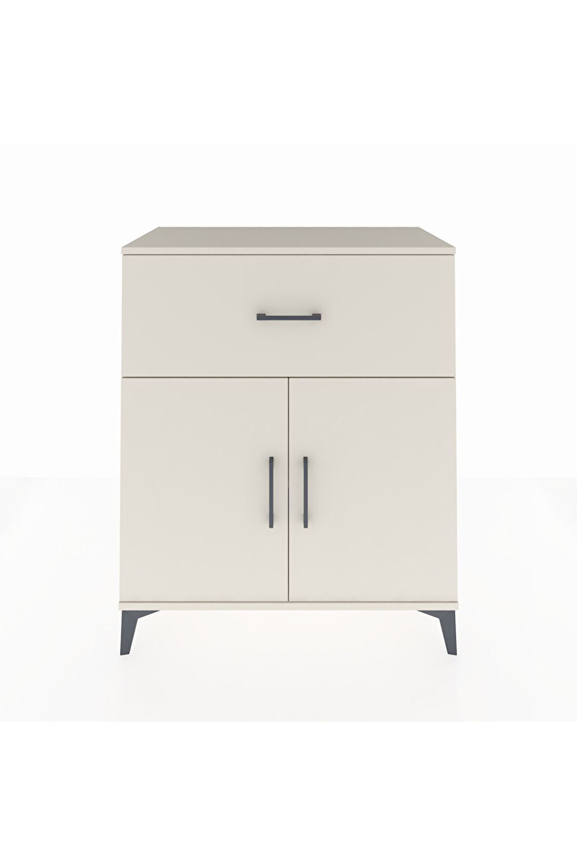 Hyperion Şifonyer Tek Raflı Tek Çekmeceli 2 Kapaklı 88x44x106 Aytaşı-Aytaşı