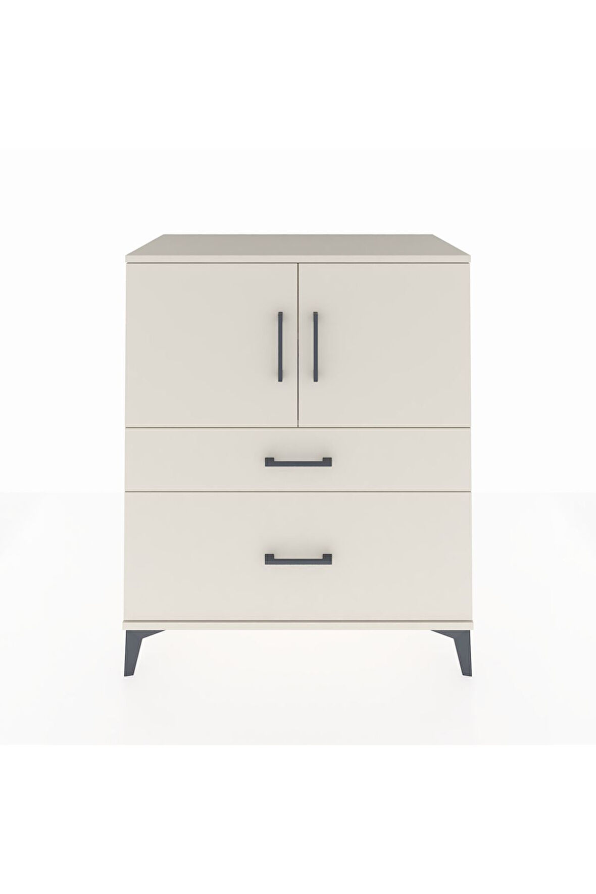 Hyperion Şifonyer 2 Raflı 2 Çekmeceli 2 Kapaklı 88x44x106 Aytaşı-Aytaşı