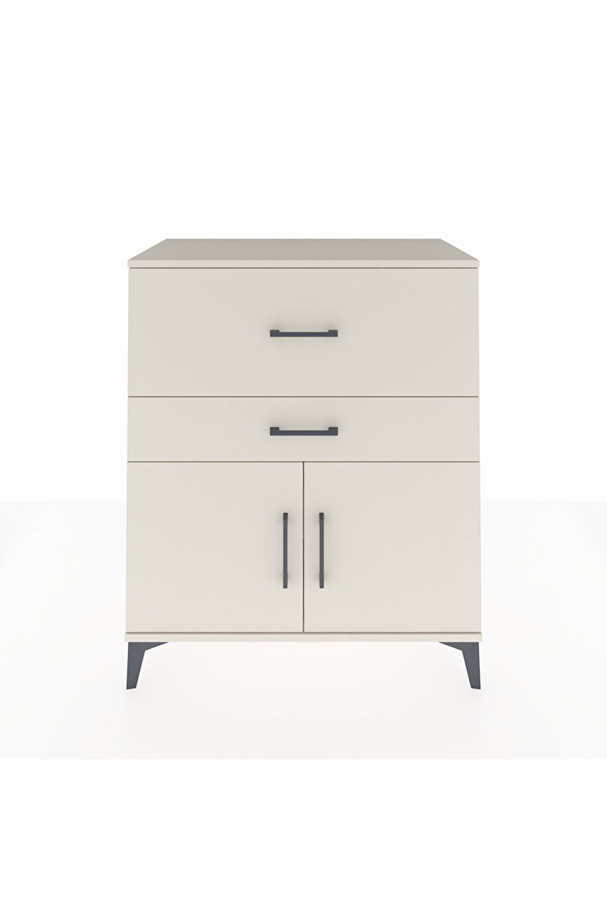 Hyperion Şifonyer Tek Raflı 2 Çekmeceli 2 Kapaklı 88x44x106 Aytaşı-Aytaşı