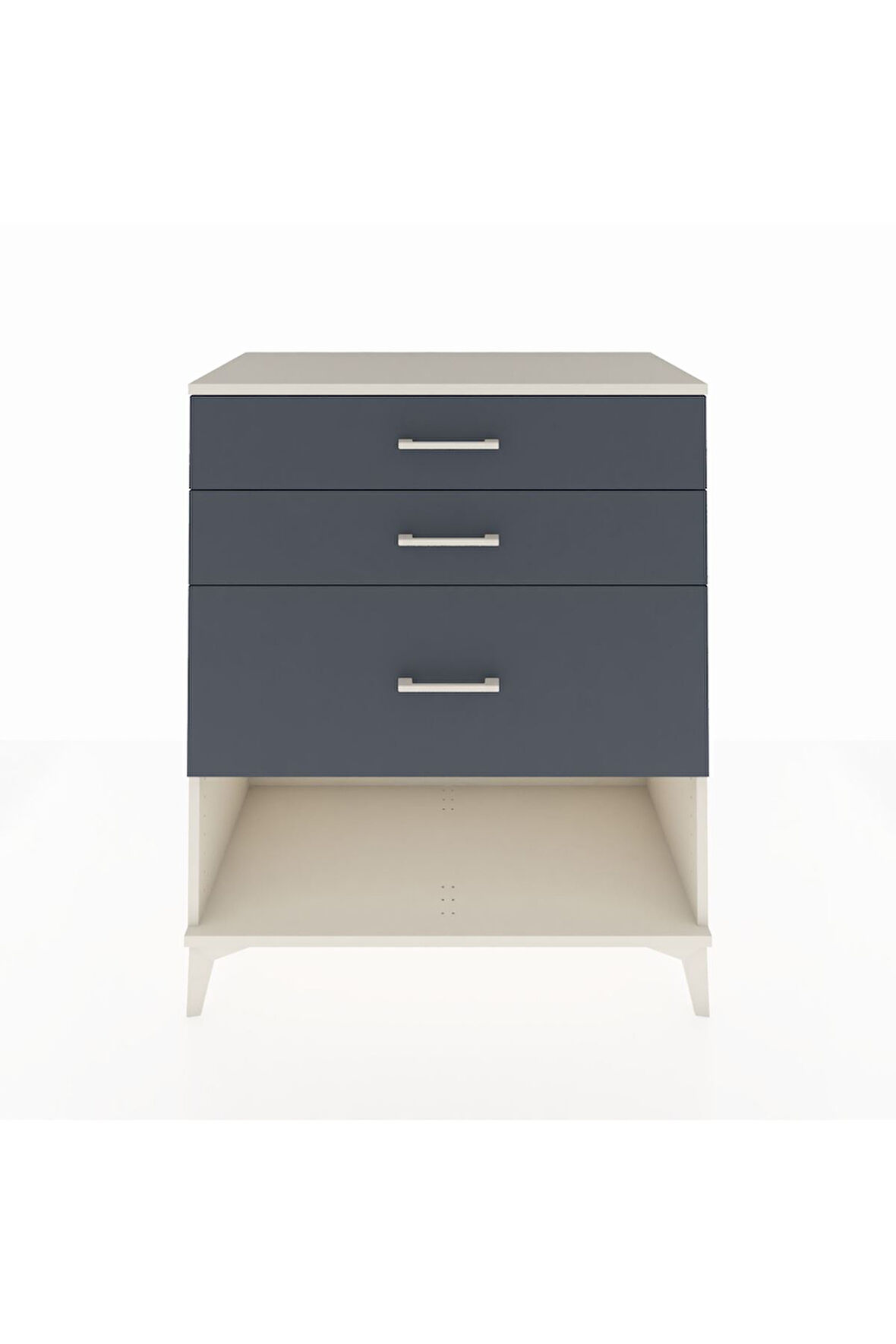 Hyperion Şifonyer 3 Çekmeceli 88x44x106 Aytaşı-Antrasit