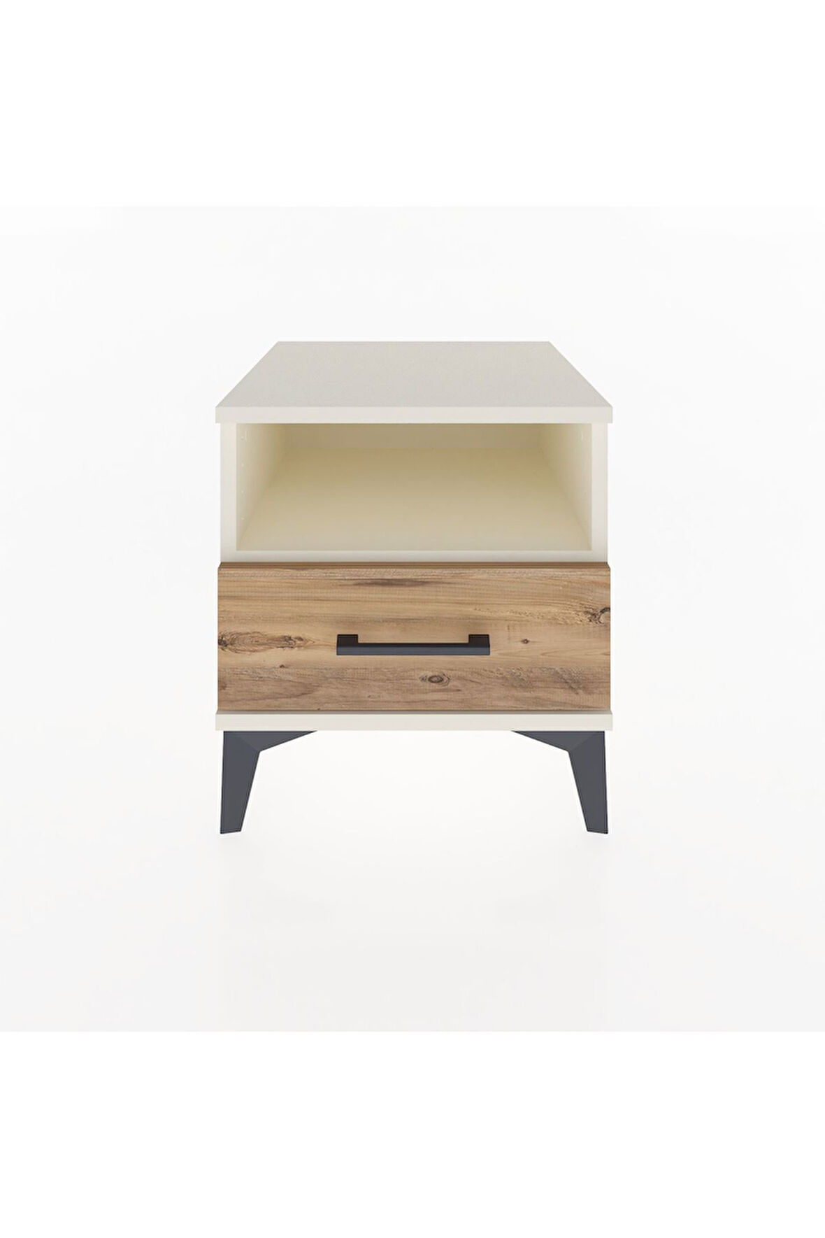 Hyperion Komodin Tek Raflı Tek Çekmeceli 44x44x48 Aytaşı-Çam