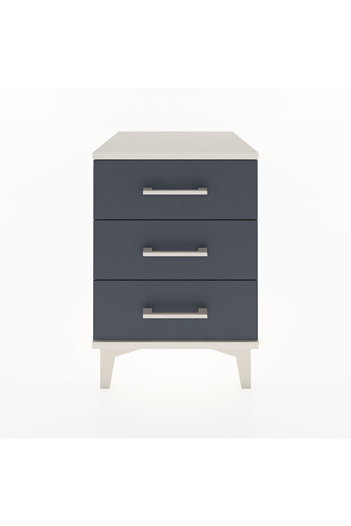 Hyperion Komodin 3 Çekmeceli 44x44x64 Aytaşı-Antrasit