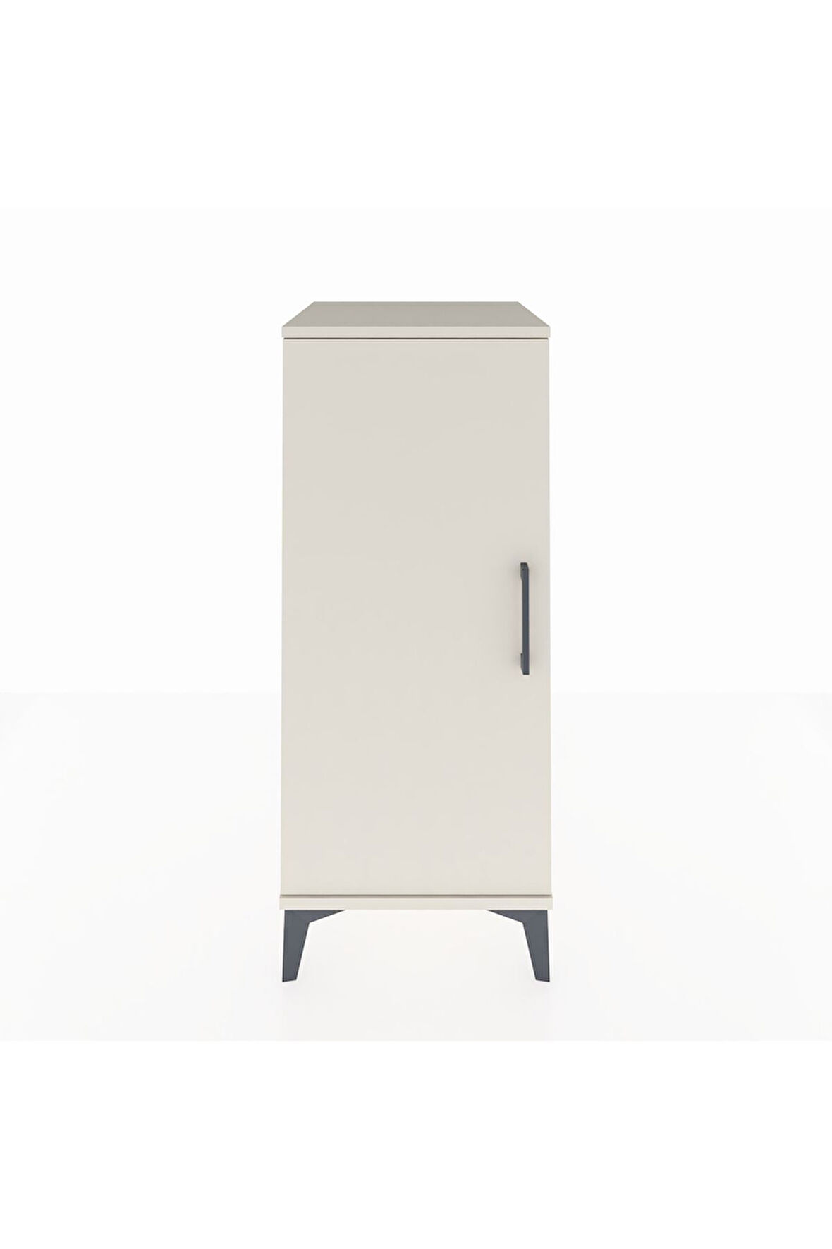 Hyperion Komodin Tek Raflı Tek Kapaklı 44x44x106 Aytaşı-Aytaşı