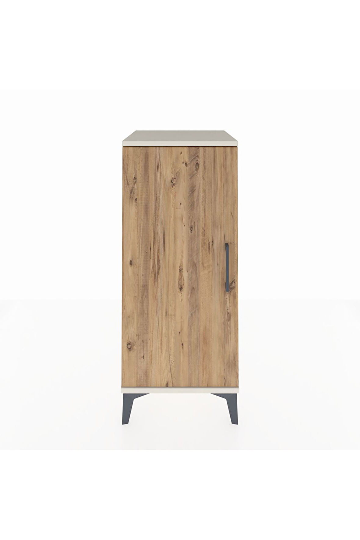 Hyperion Komodin Tek Raflı Tek Kapaklı 44x44x106 Aytaşı-Çam