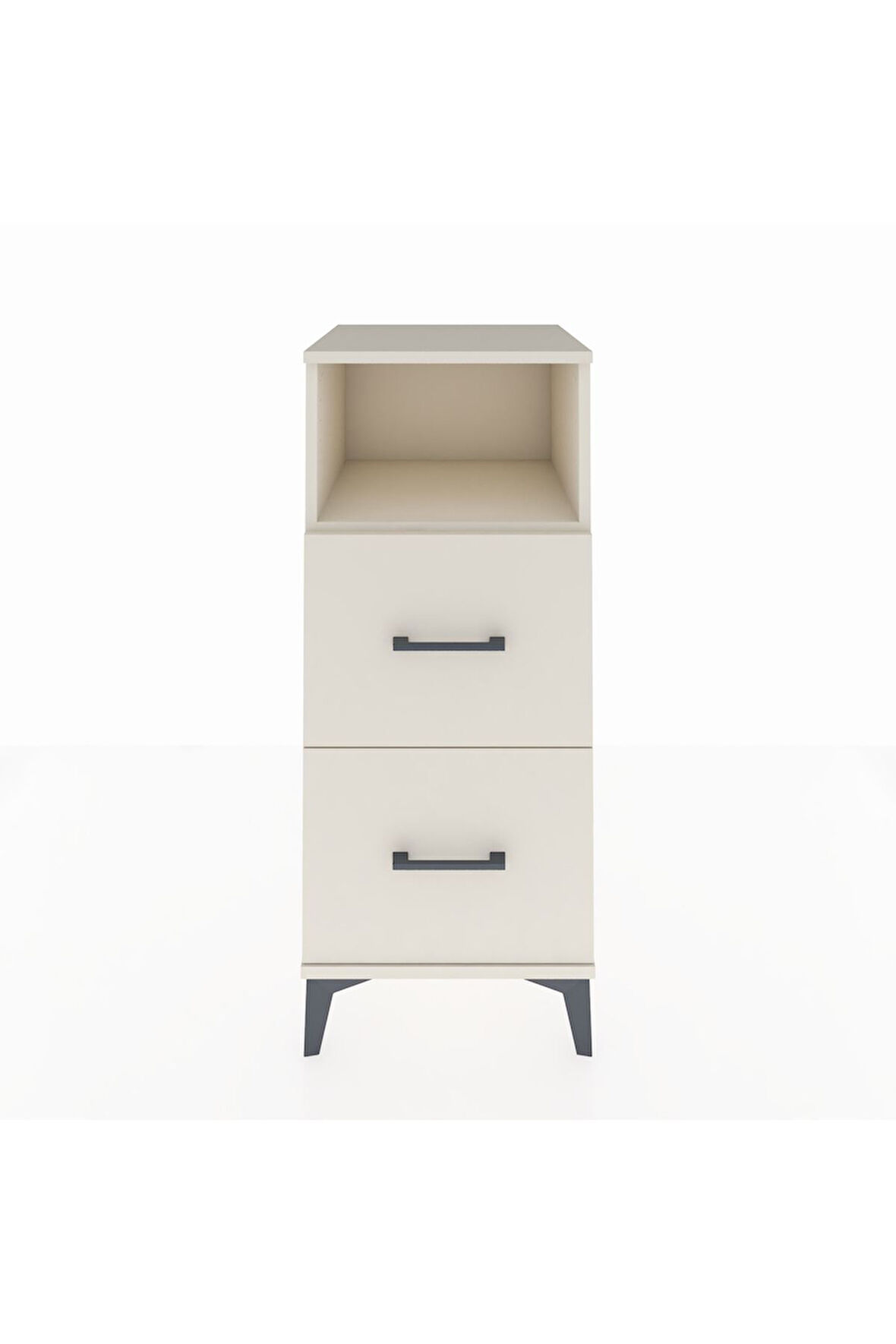 Hyperion Komodin Tek Raflı 2 Çekmeceli 44x44x106 Aytaşı-Aytaşı