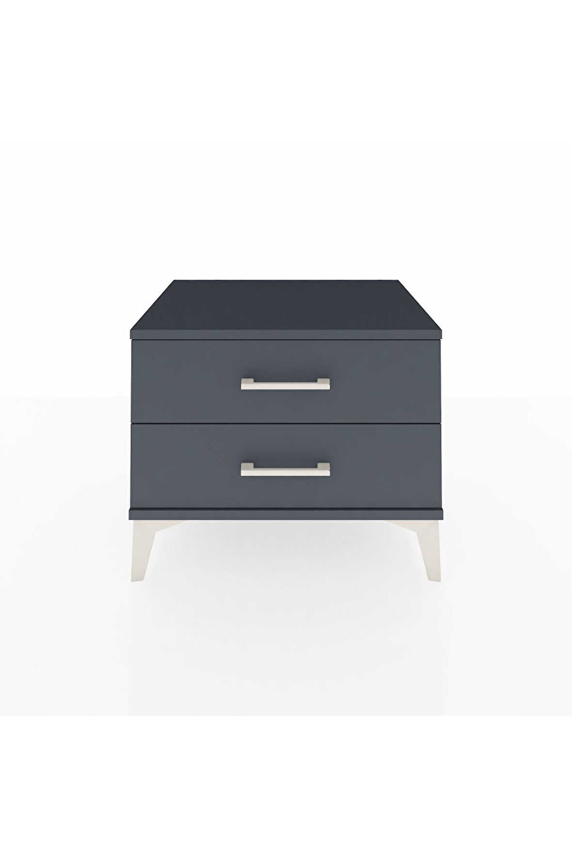 Hyperion Komodin 2 Çekmeceli 60x44x48 Antrasit-Antrasit