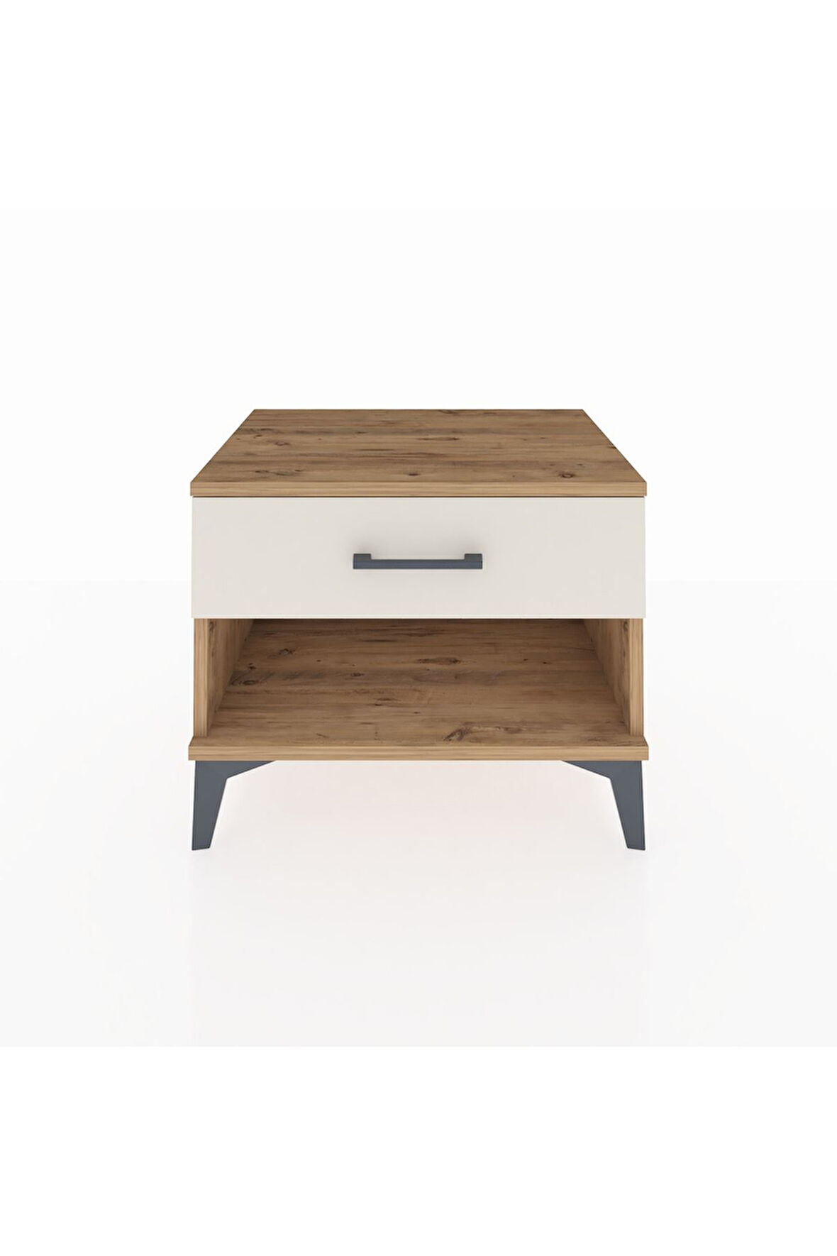 Hyperion Komodin Tek Çekmeceli 60x44x48 Çam-Aytaşı
