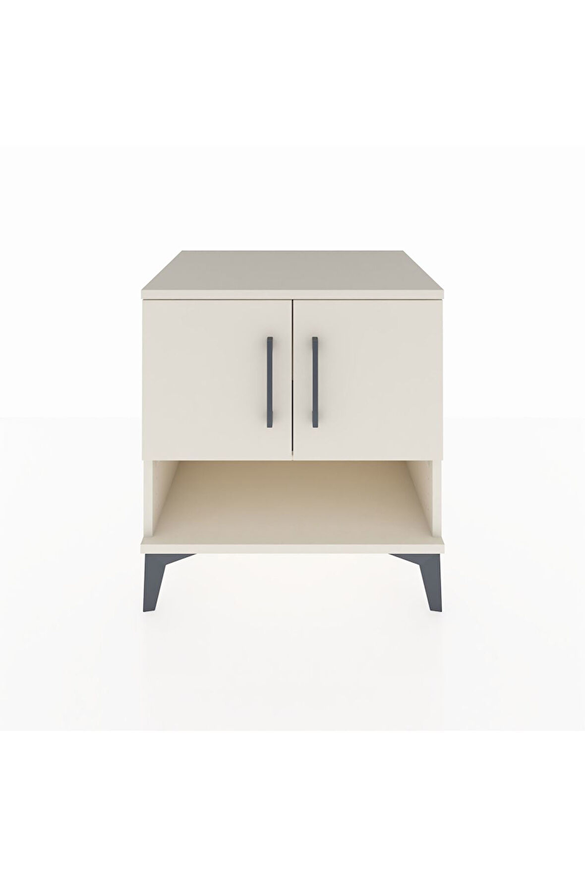 Hyperion Komodin 2 Raflı 2 Kapaklı 60x44x64 Aytaşı-Aytaşı