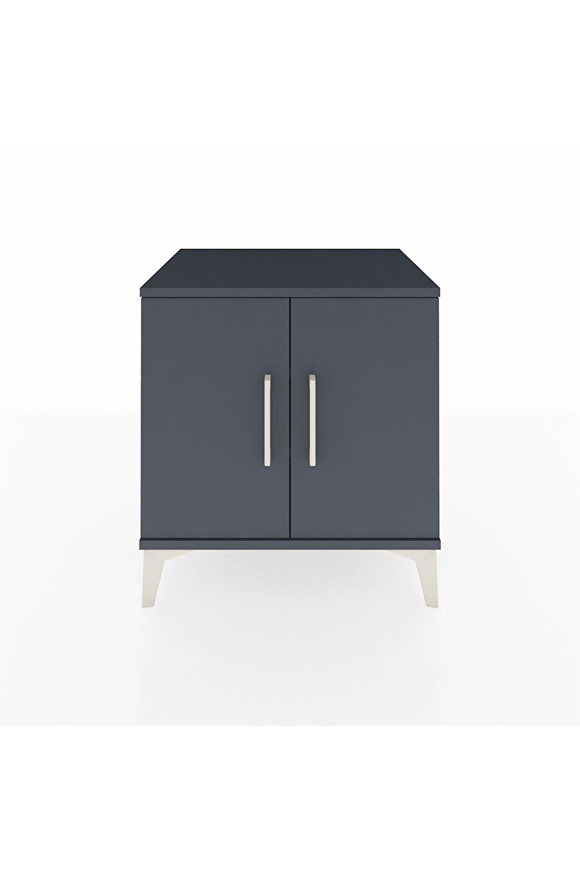 Hyperion Komodin 2 Raflı 2 Kapaklı 60x44x64 Antrasit-Antrasit