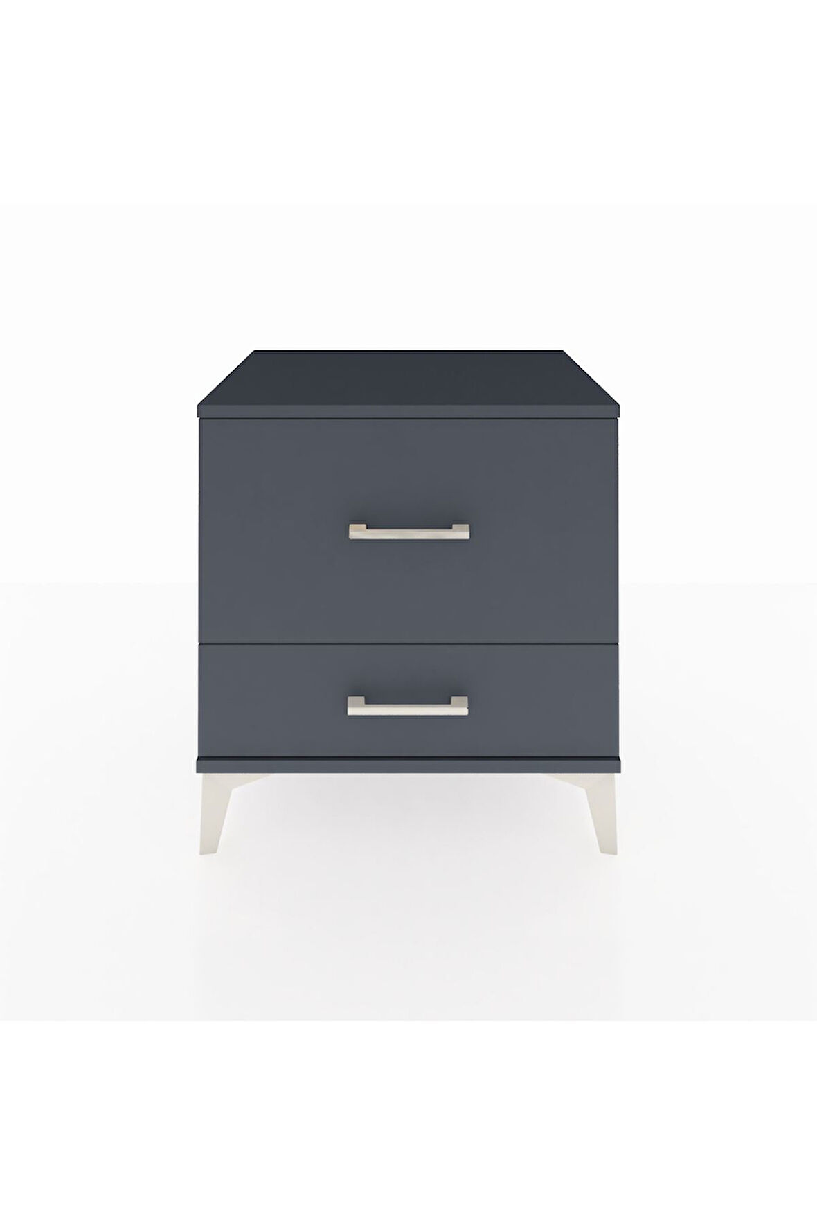 Hyperion Komodin 2 Çekmeceli 60x44x64 Antrasit-Antrasit